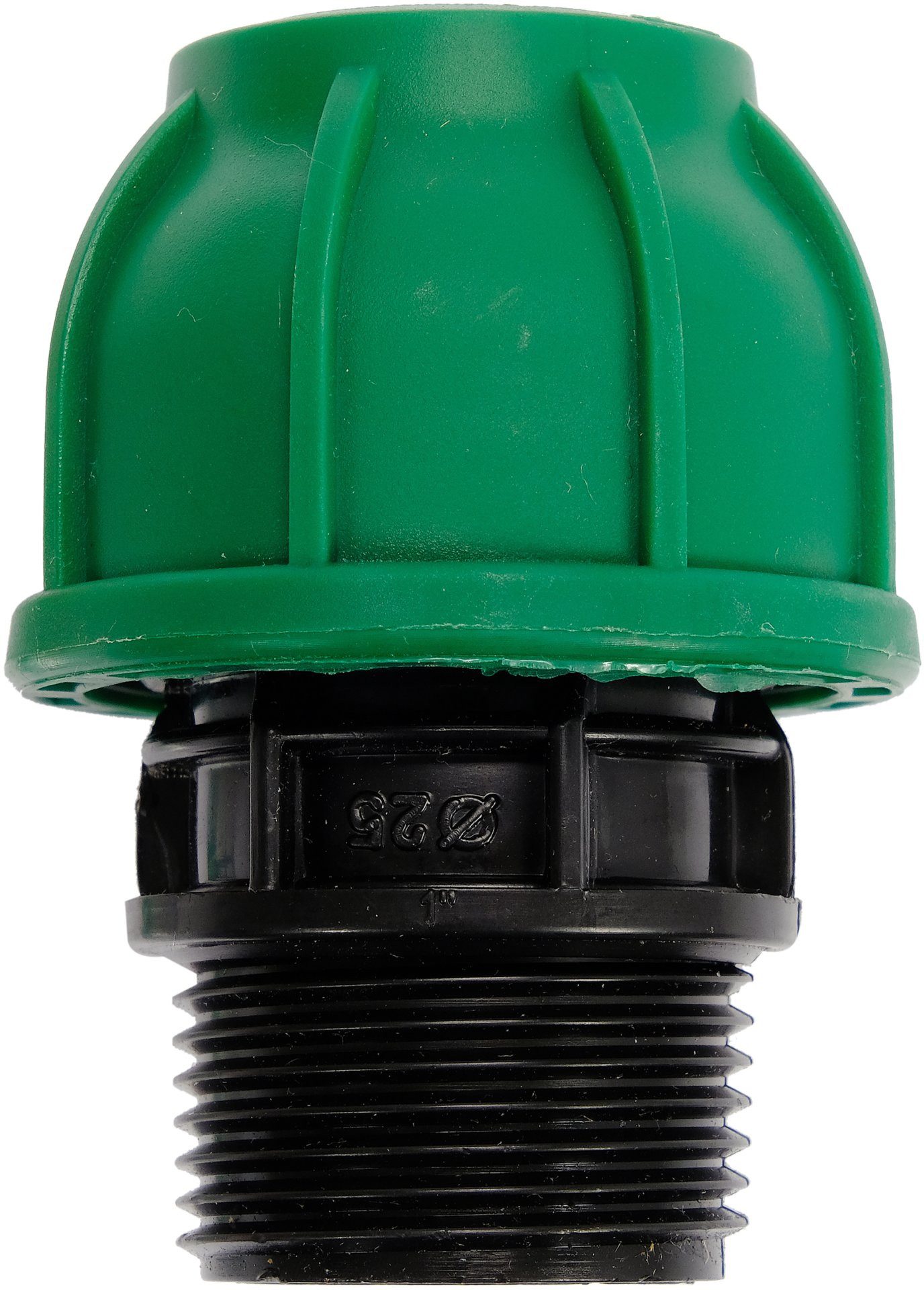 TRIZERATOP Schlauchkupplung PP-Klemmverbinder Außengewinde 25 mm x 1", (PP-Klemmverbinder Außengewinde 25 mm x 1), Qualität