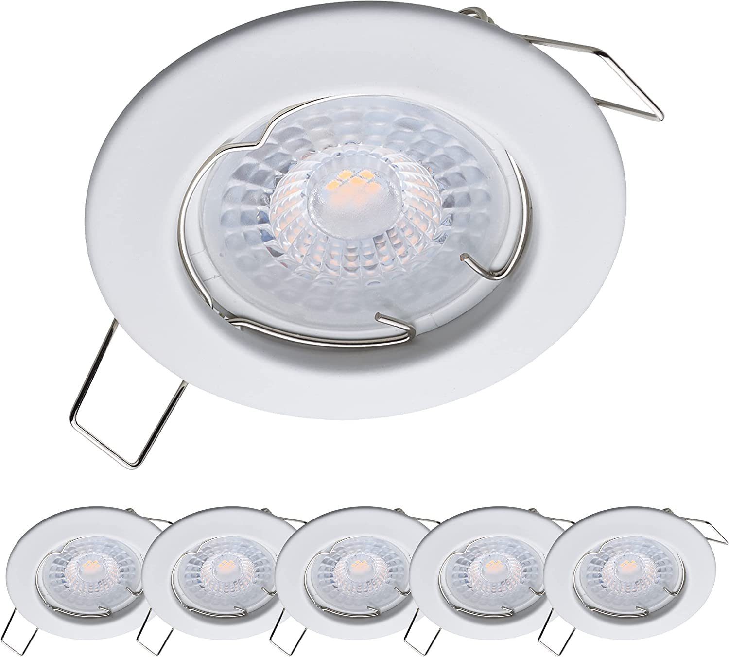 Oktaplex lighting LED Einbaustrahler 6 Stück günstig online kaufen