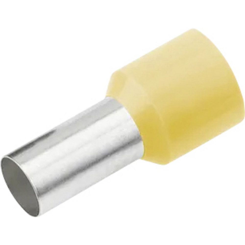 Cimco Aderendhülsen Cimco 187236 Aderendhülse 35 mm² Teilisoliert Beige 50 St., Isol. Aderendh. 35mm² x 16mm,beige