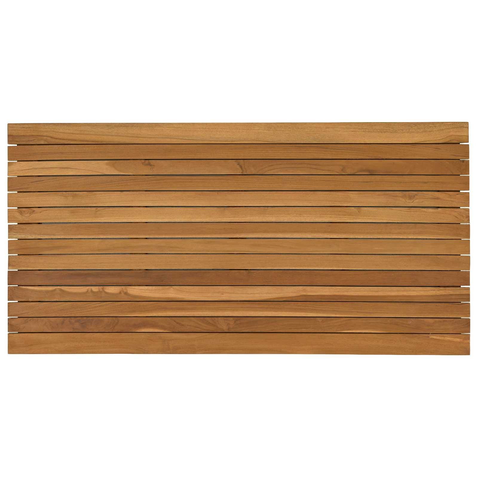 vidaXL Tischplatte Tischplatte 110 x 55 x 3,5 cm Rechtwinklig Massives holz (1 St)