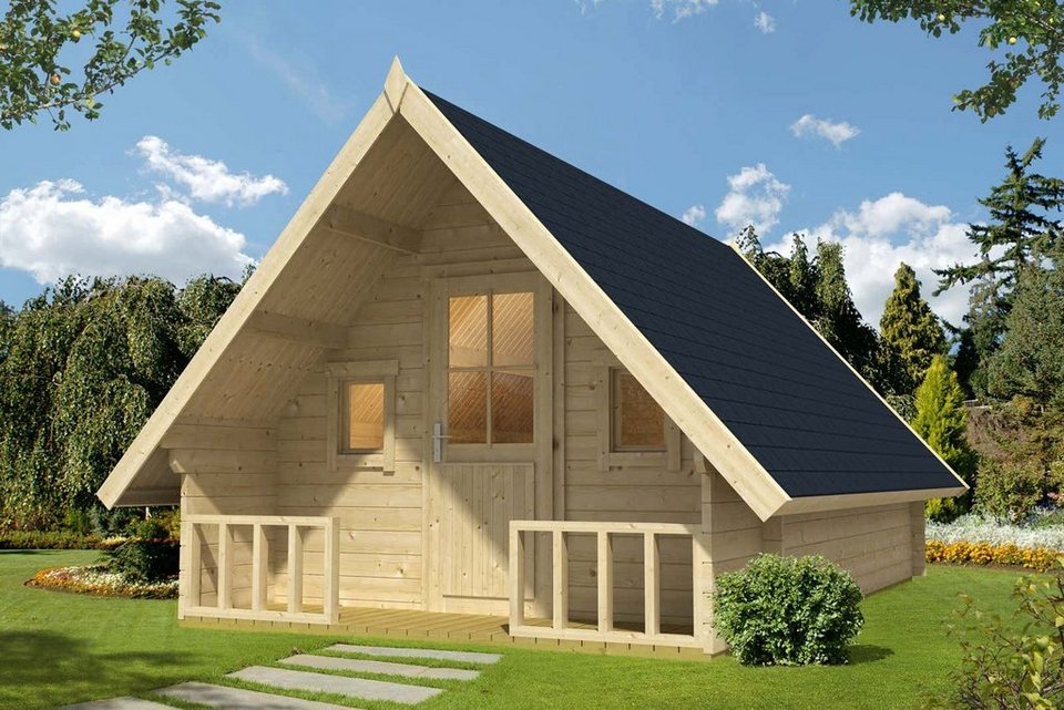Alpholz Gartenhaus »Campinghouse 44 ISO«, BxT: 381,00×550,00 cm