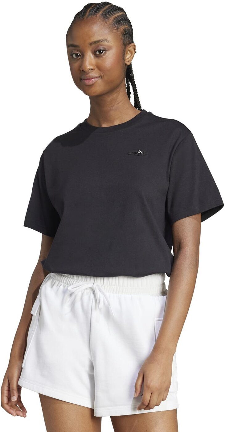 adidas Sportswear Kurzarmshirt SLIDE TEE BLACK günstig online kaufen