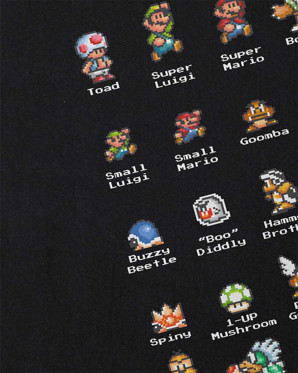 gamer Print-Shirt nes Stars switch Mario snes Kinder T-Shirt style3