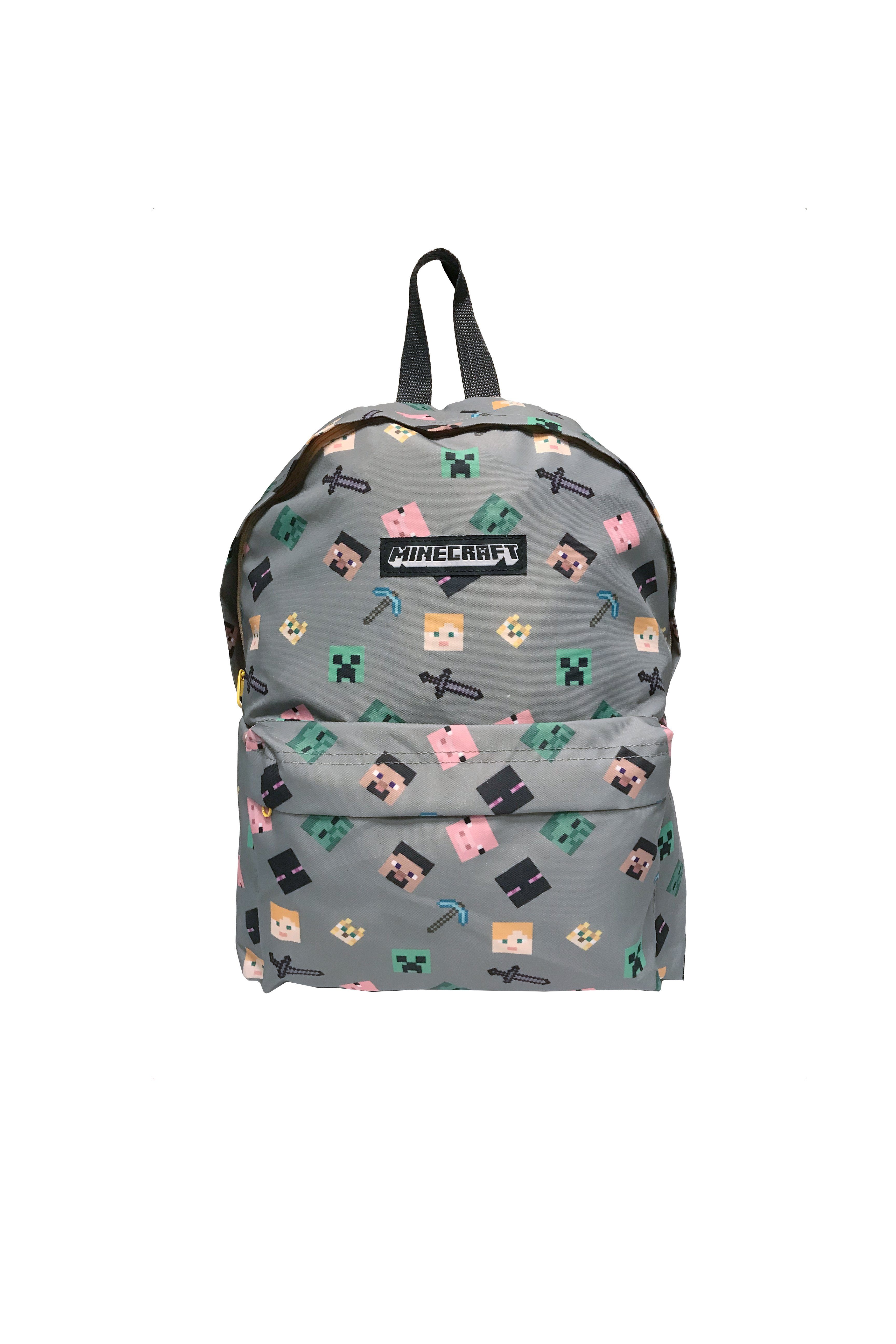 Minecraft Kinderrucksack Rucksack Backpack für Kinder Schule Freizeit
