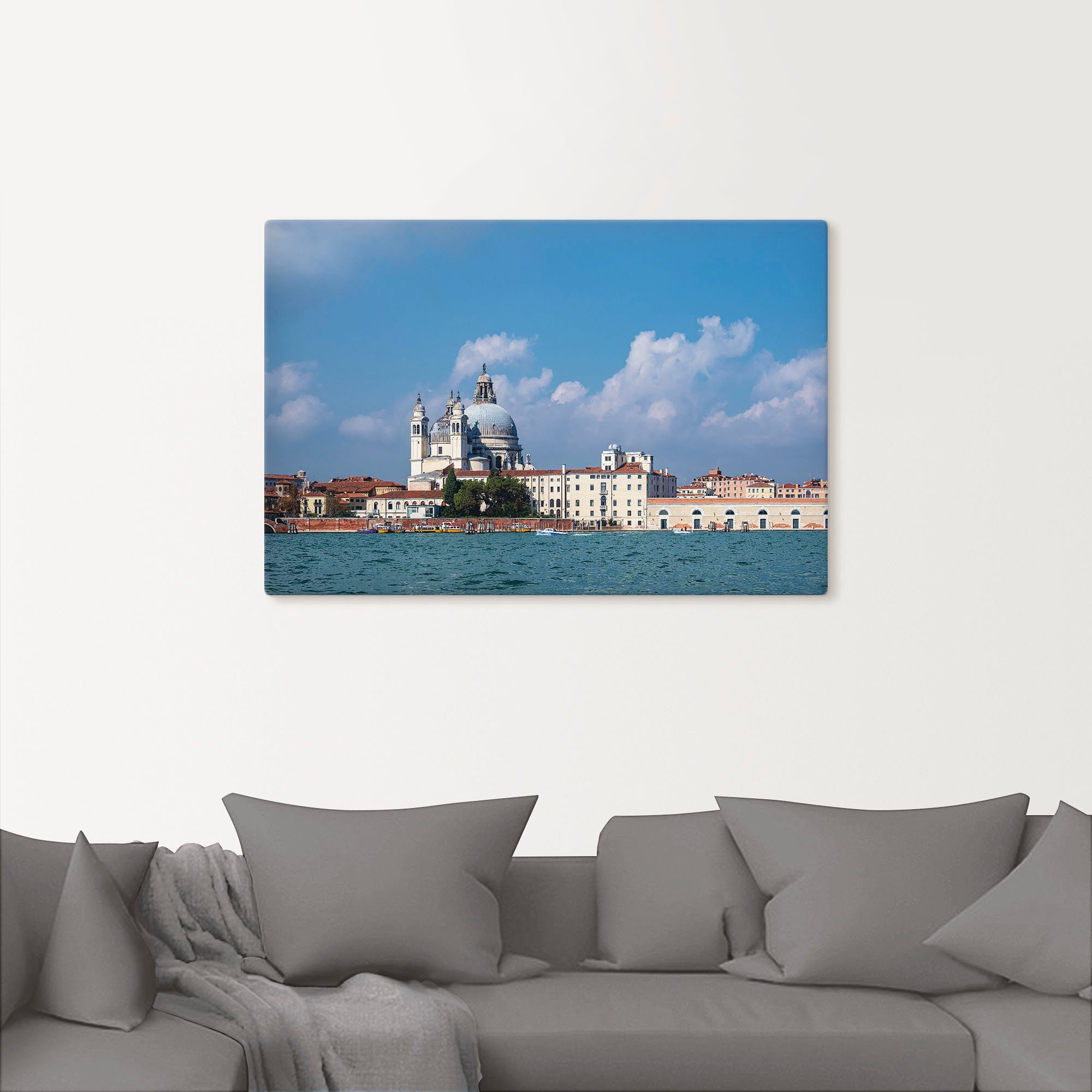 Artland Wandbild »Blick auf historische Gebäude Venedig II«, Venedig (1 Stück), in vielen Größen & Produktarten - Alubild / Outdoorbild für den Außenbereich, Leinwandbild, Poster, Wandaufkleber / Wandtattoo auch für Badezimmer geeignet-kaufen