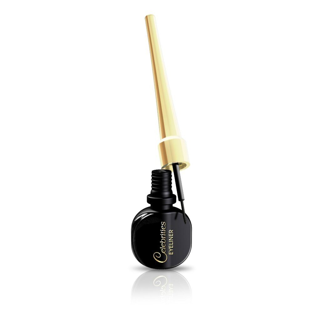 Eveline Cosmetics Eyeliner EVELINE Celebrities Eyeliner wasserfester Eyeliner Braun