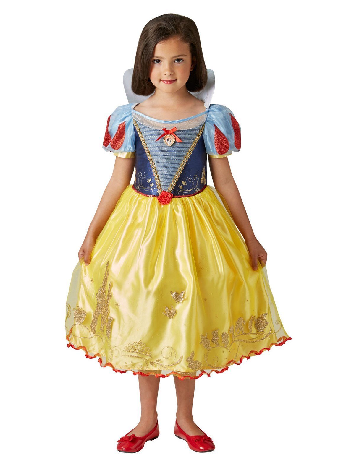Rubie´s Kostüm Disney Prinzessin Schneewittchen Kinderkostüm, Bezauberndes Märchenkleid mit vielen Details