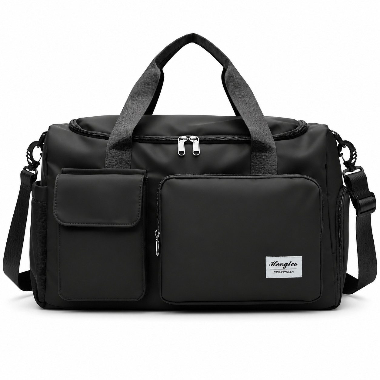 Fyrove Sporttasche Trainingstasche Damen Herren Reisetasche mit Schuhfach Nassfach (XL Reisetasche Fitness Tasche Handtasche, mit Schuhfach Nassfach viele Fächer), wasserabweisend Schultergurt
