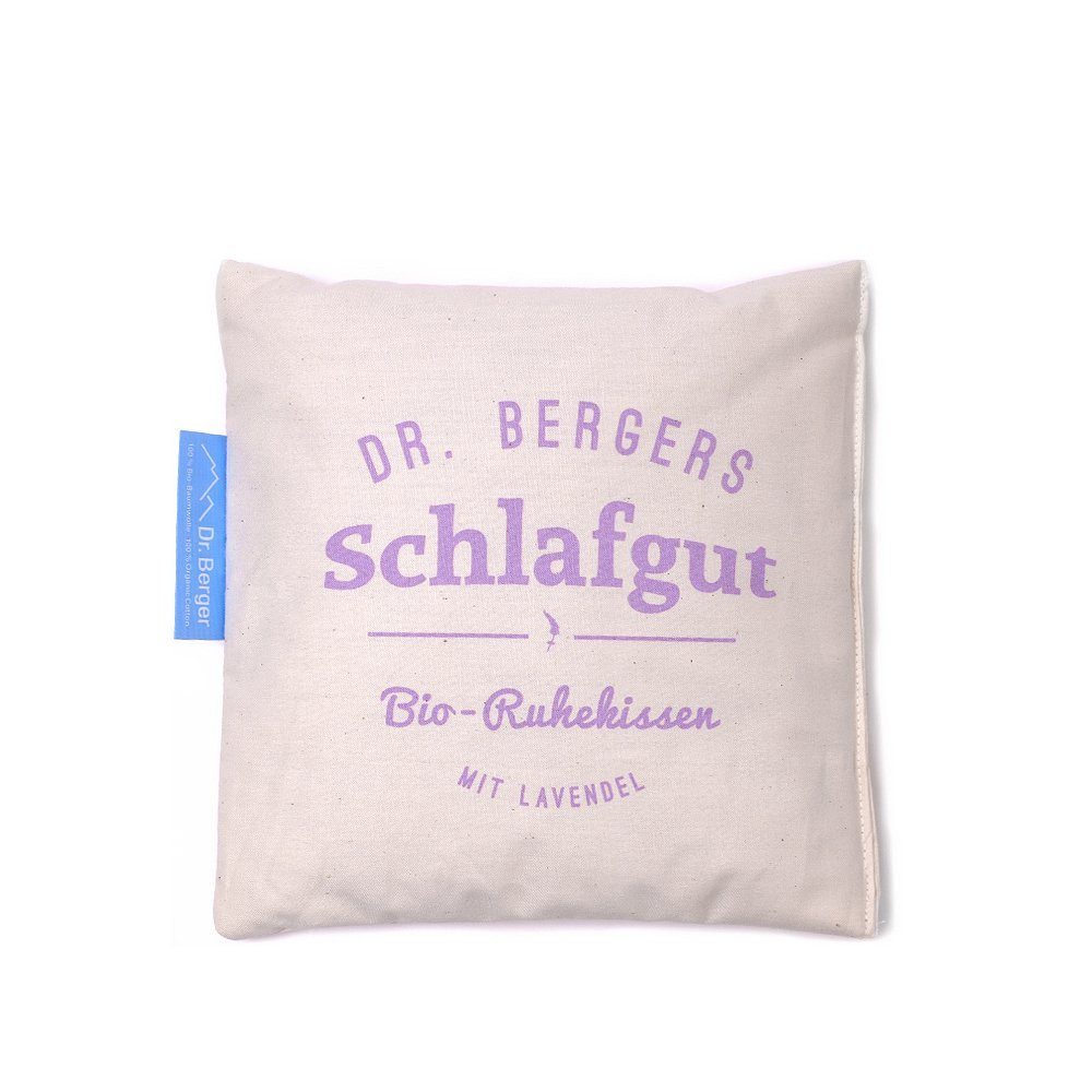 Dr. Berger Lavendelkissen Original Dr. Berger Bio-Lavendelblütenkissen "Schlaf gut" 19 x 19 cm