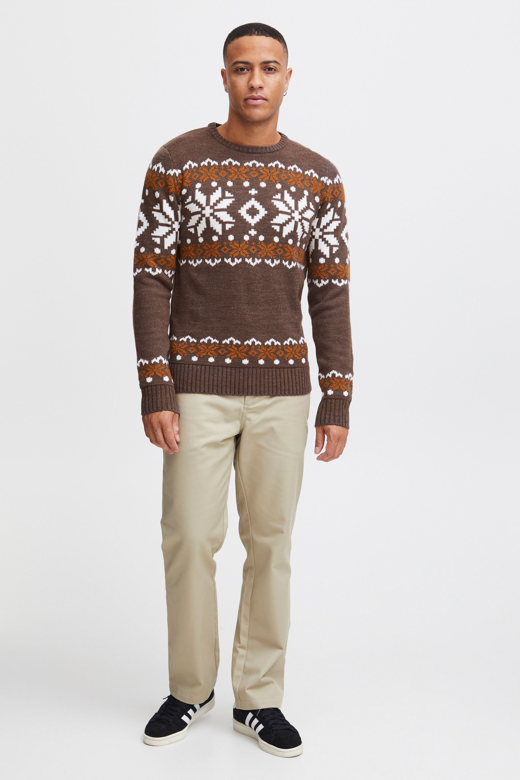 !Solid Strickpullover SDNorwig Strickpullover im Norweger-Look günstig online kaufen