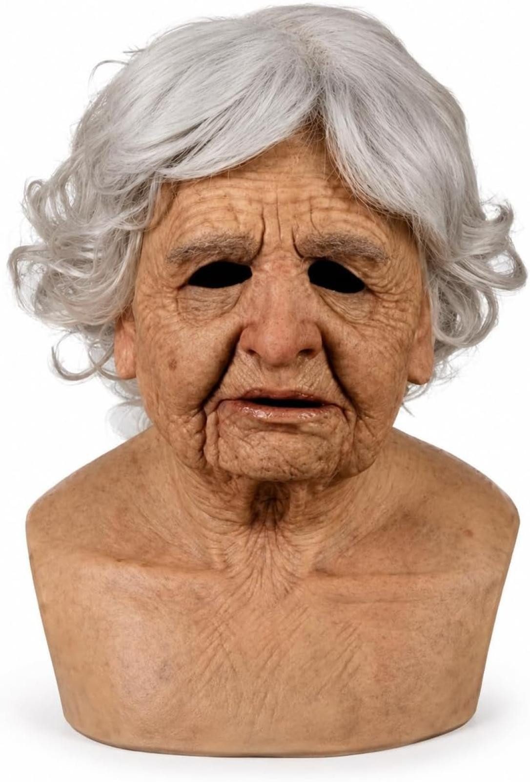 FELIXLEO Verkleidungsmaske Halloween Maske, Alter Frau Masken, Horror Realistische Latex, (1-tlg)