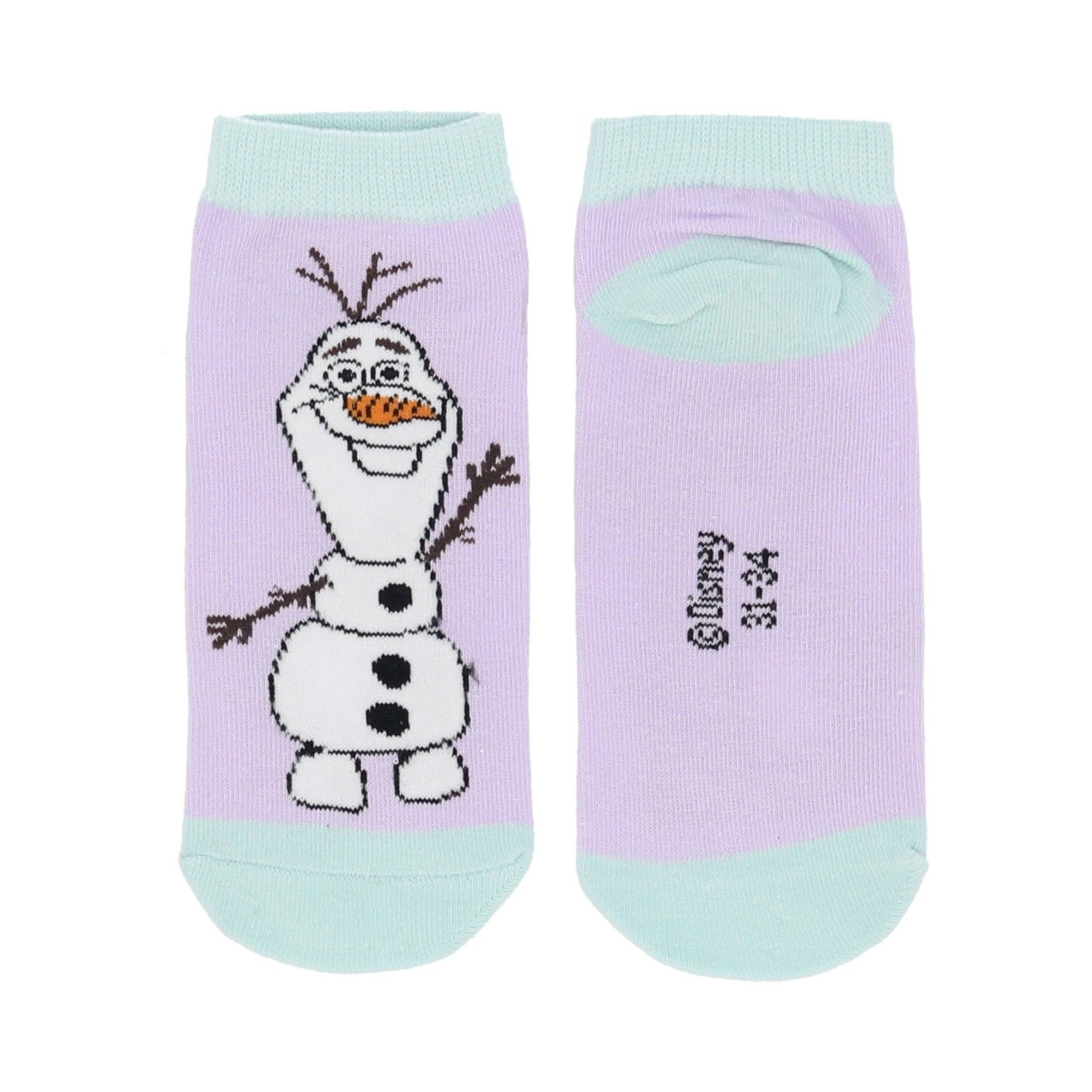 Disney Frozen Sneakersocken 3er-Pack Sneakersocken – Bequeme Kindersocken für jeden Tag