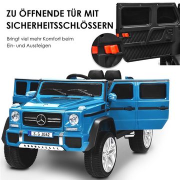 COSTWAY Elektro-Kinderauto Mercedes Benz, mit Musik & LED, 2,5-5,5km/h