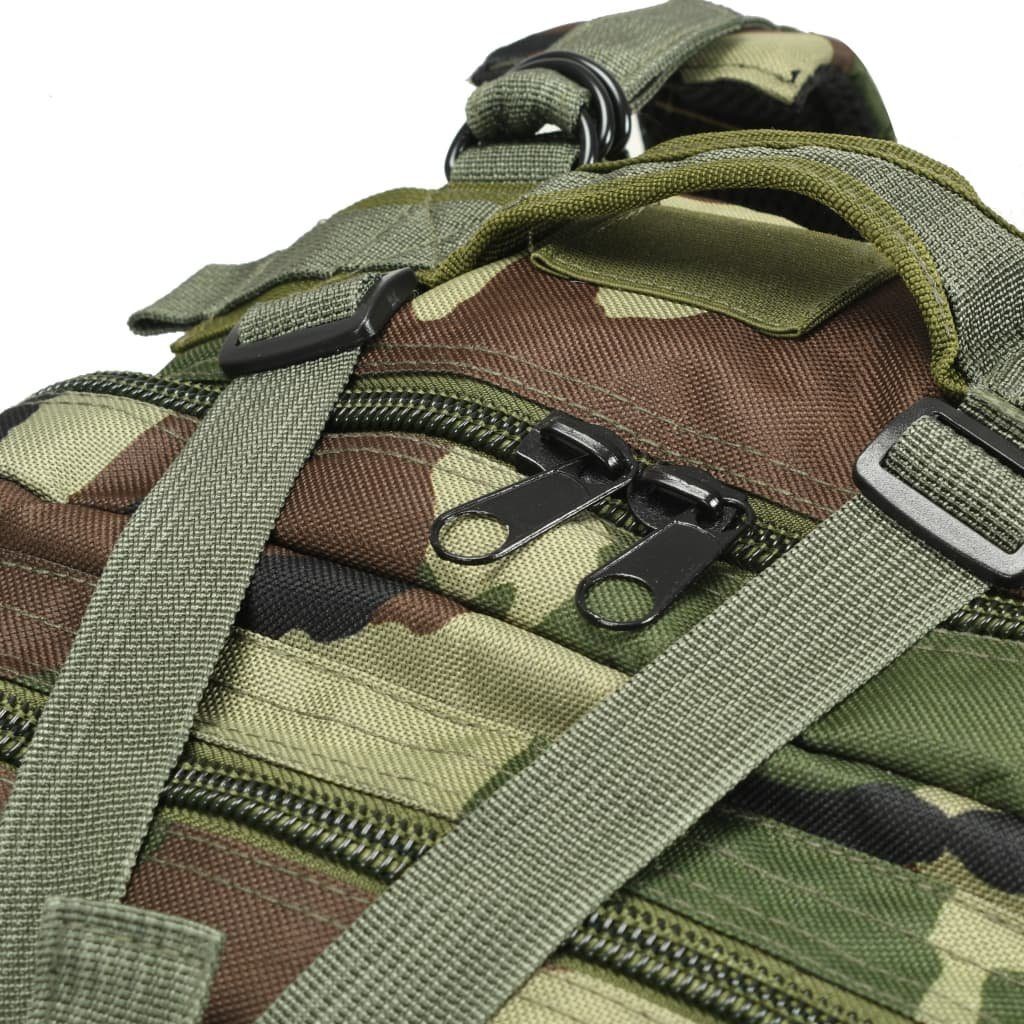 vidaXL Rucksack Rucksack 50 Camouflage L Armee-Stil