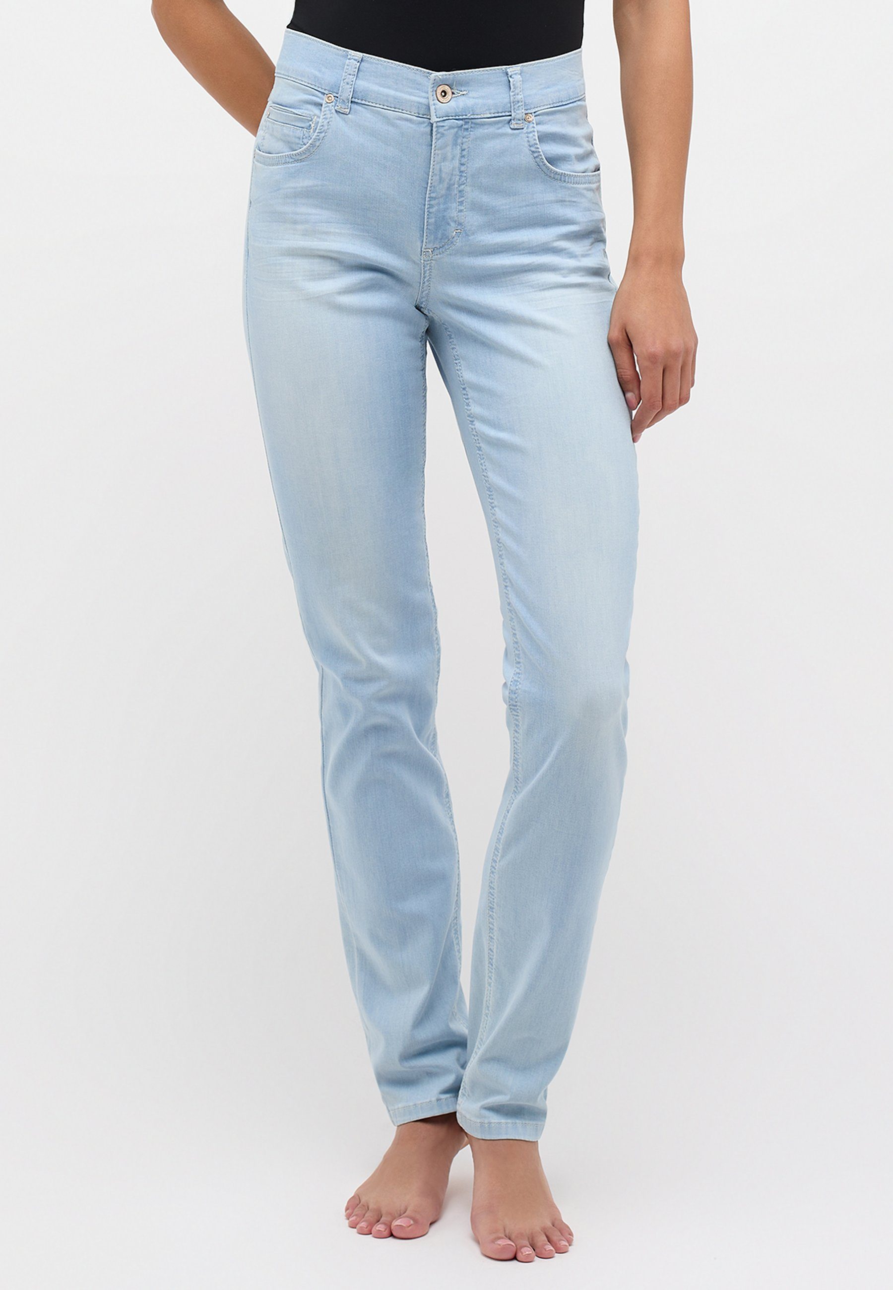 ANGELS Straight-Jeans CICI in Slim Fit-Passform