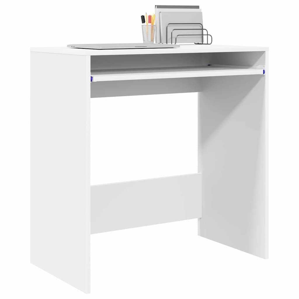 vidaXL Schreibtisch Schreibtisch Weiß Holzwerkstoff 77,5 x 43 x 79 cm (1-St)