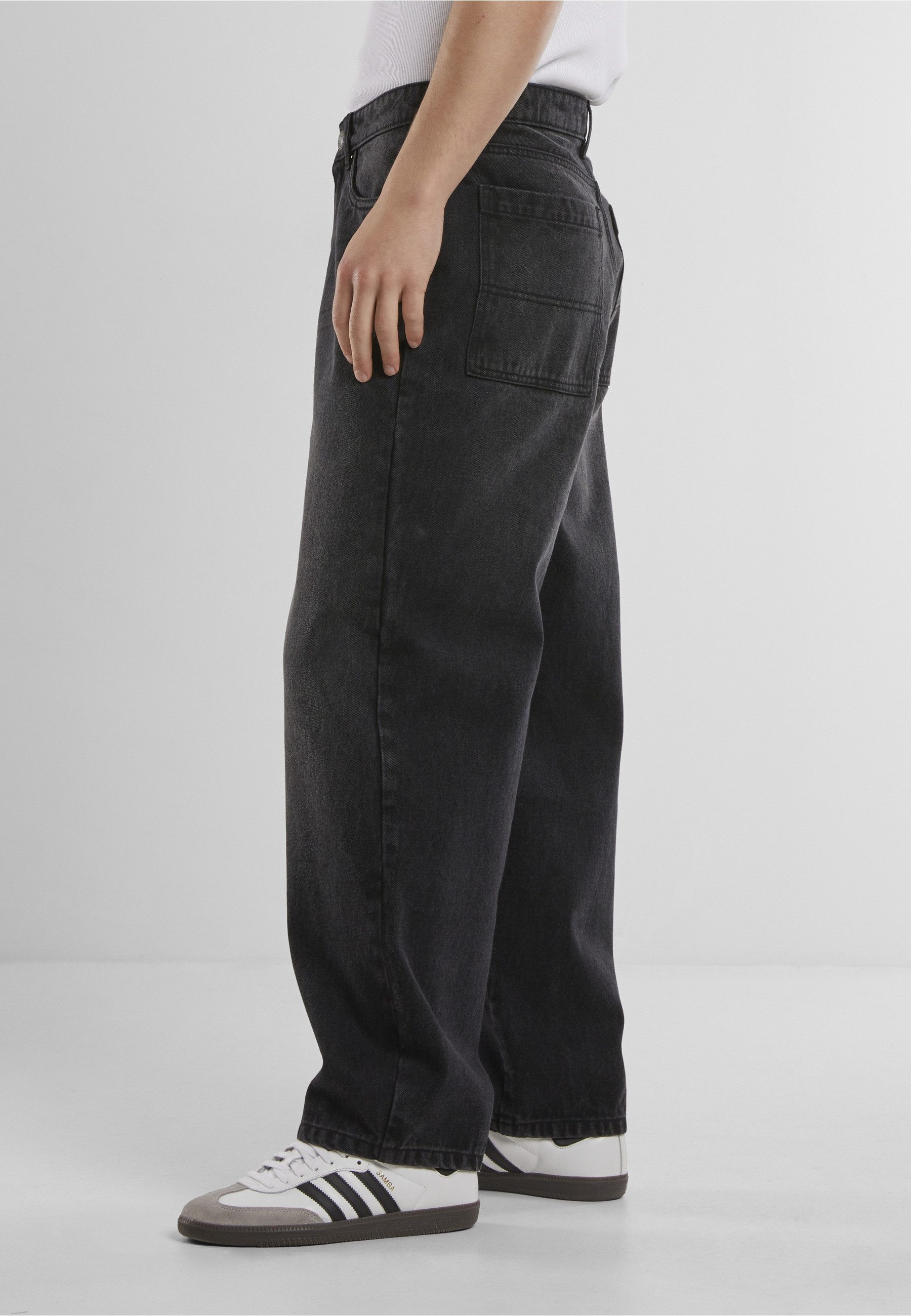 URBAN CLASSICS Bequeme Jeans Urban Classics Tapered Heavy Ounce Baggy Jeans