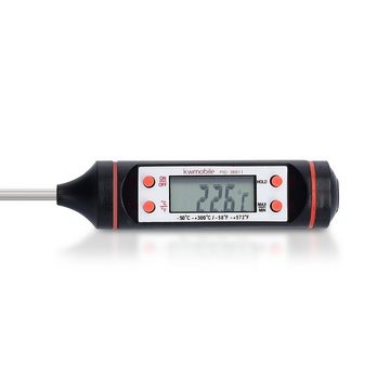 kwmobile Kochthermometer 2x digitales Fleischthermometer Set - perfekt für Grill und Küche, 2-tlg.