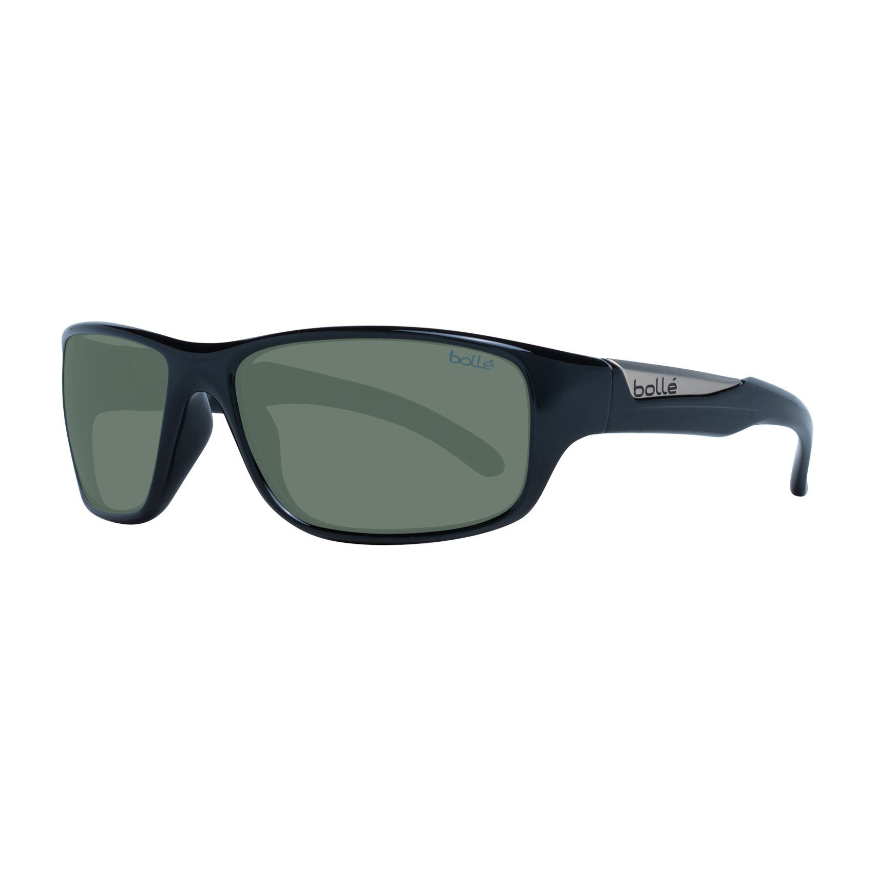 Bolle Sonnenbrille Shiny Black 11651 Vibe 59 Made in Italy, TNS Gläser