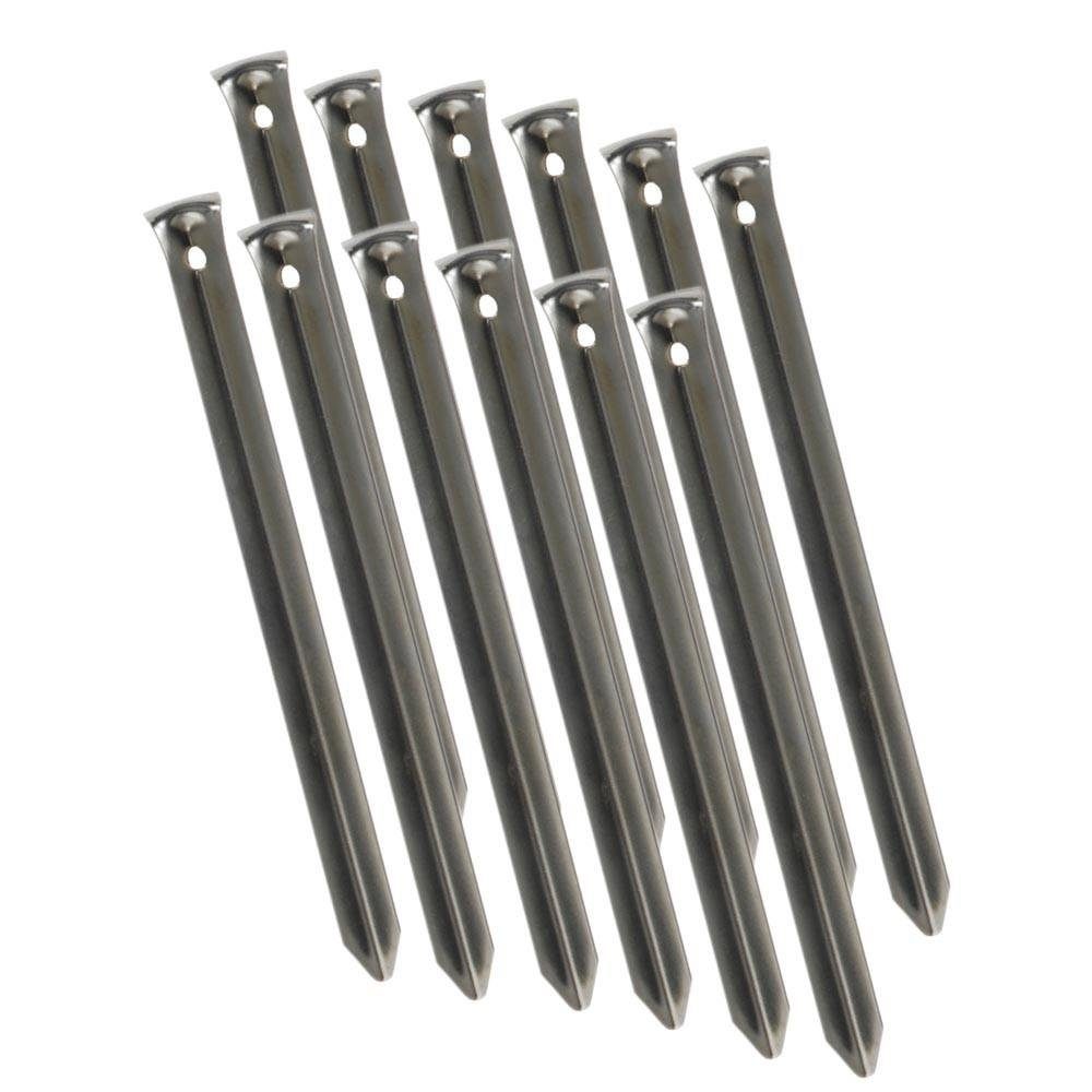ToCi Zelthering Zelthering Zelt-Heringe V-Profil 220x23mm stabile Stahlheringe Set, (12-St) – Bild 5 von 5