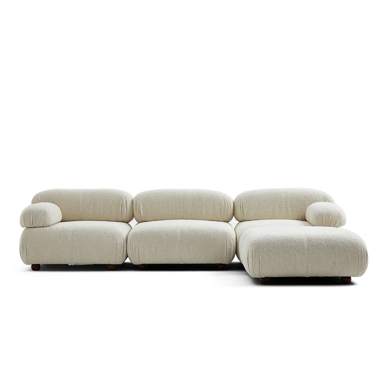 Komfortschaum enthalten! Sofa Aufbau Sitzmöbel aus Knuffiges und im Preis Touch neueste Hellrosa-Lieferung me Generation