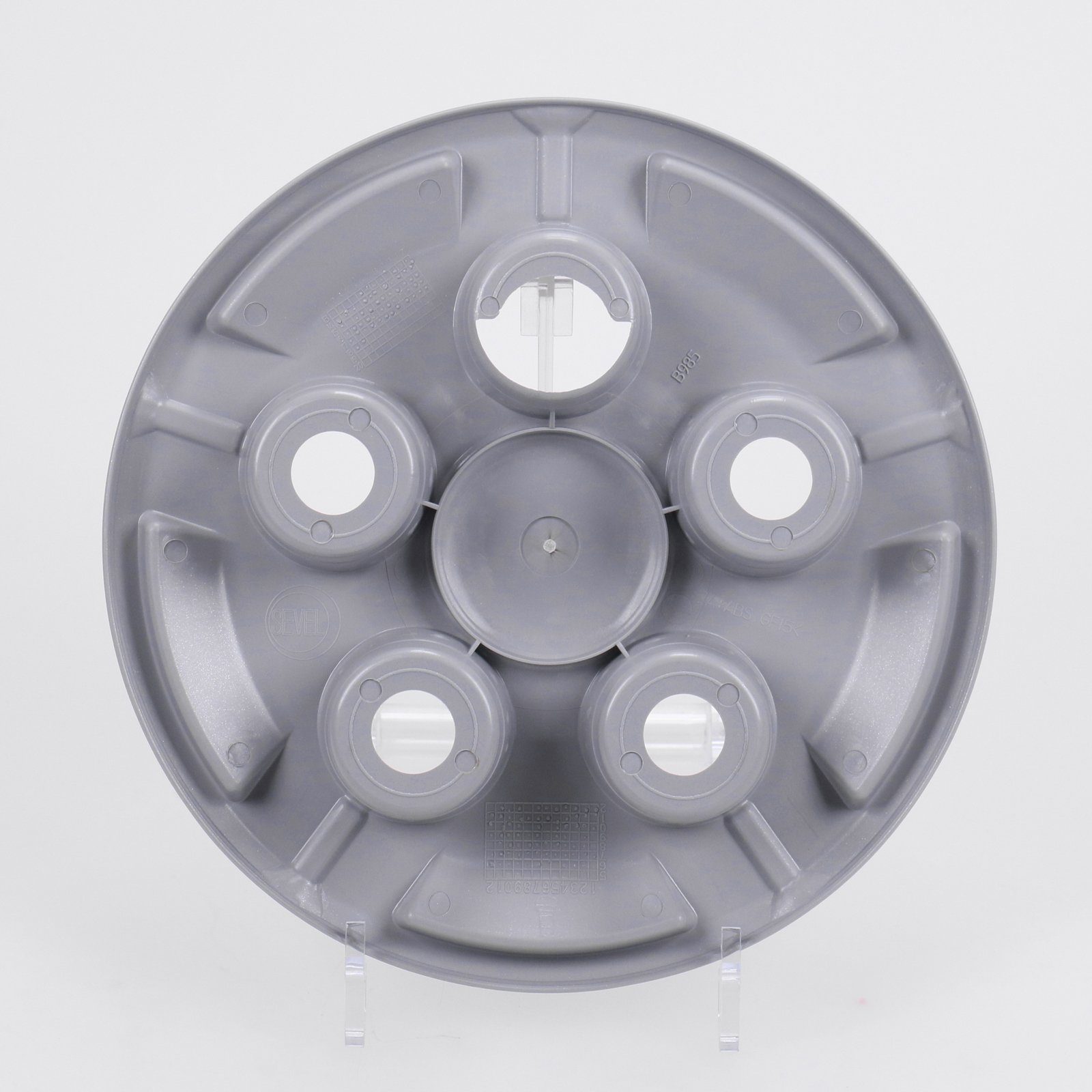 FIAT Radkappe Original Radkappe Radblende 15 Zoll Silber 1358875080, 15 in Zoll, (1-St)