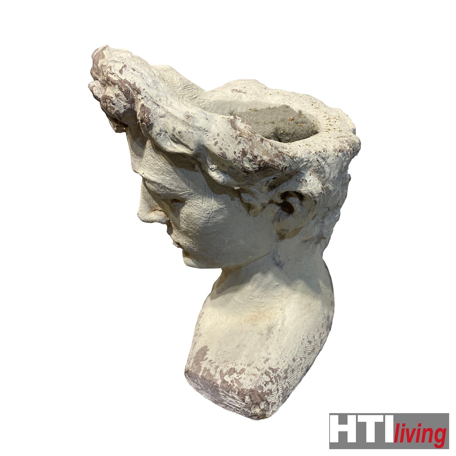 HTI-Living Pflanzkübel Pflanzgefäß Apollon Büste Hermes günstig online kaufen