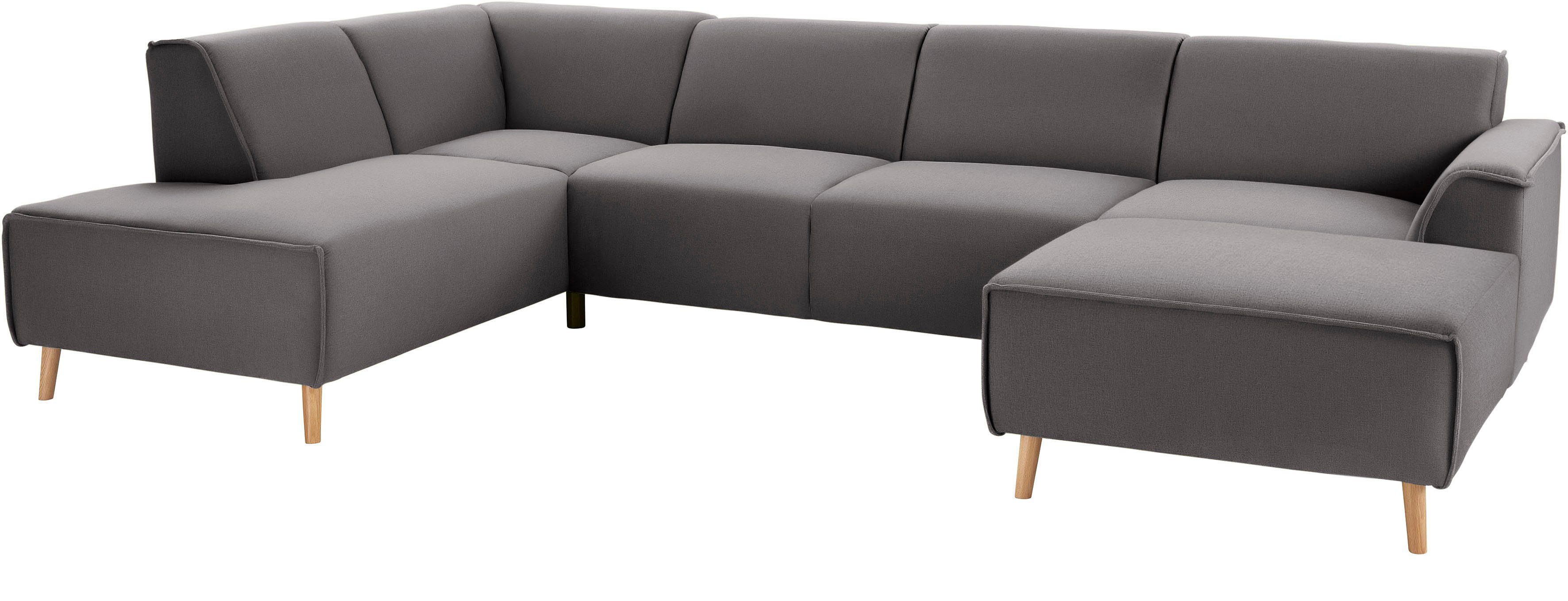 andas Wohnlandschaft "Janek Scandic Design, elegant und zeitlos U-Form" mit günstig online kaufen