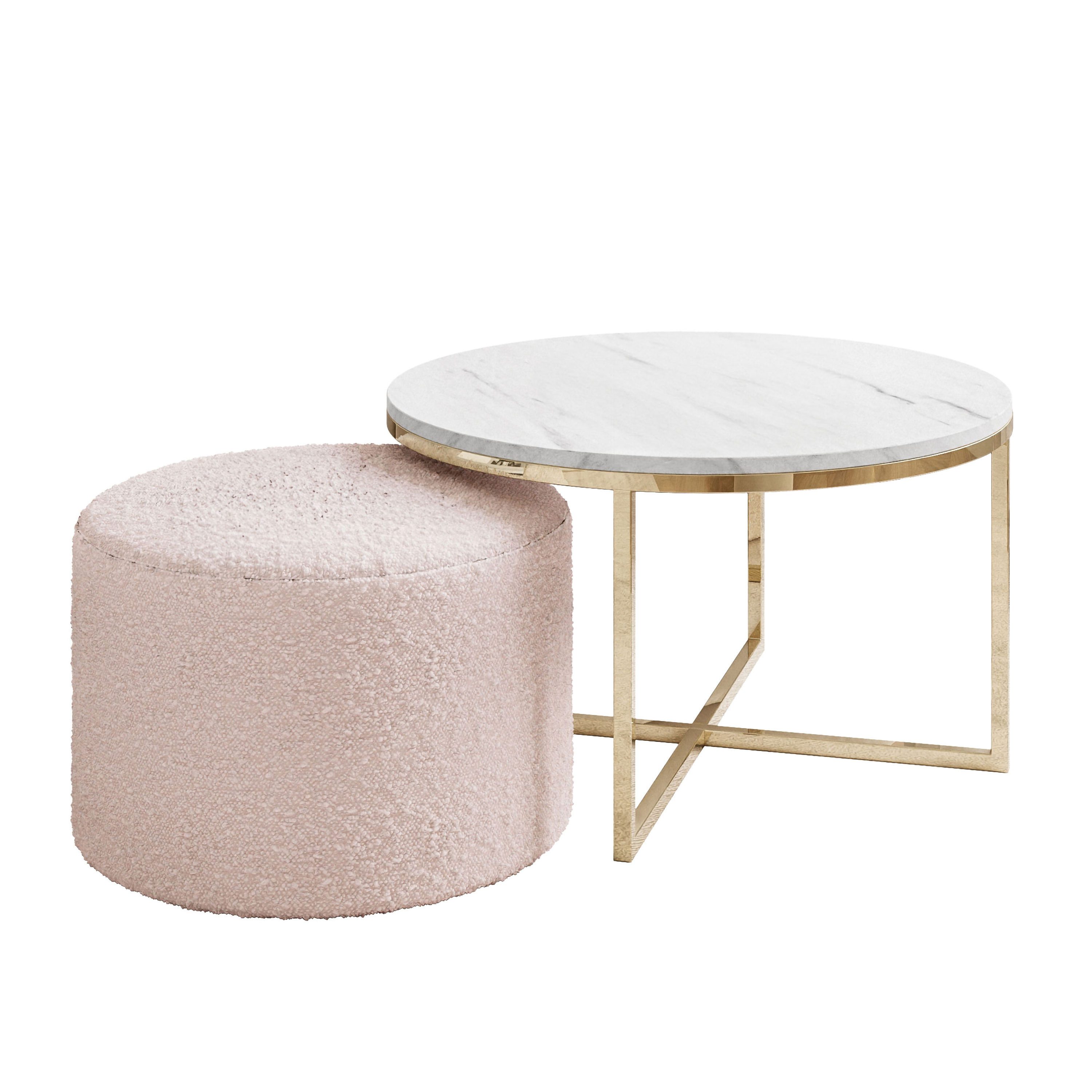 Lookway Couchtisch CIRI-X mit Hocker (Couchtisch günstig online kaufen