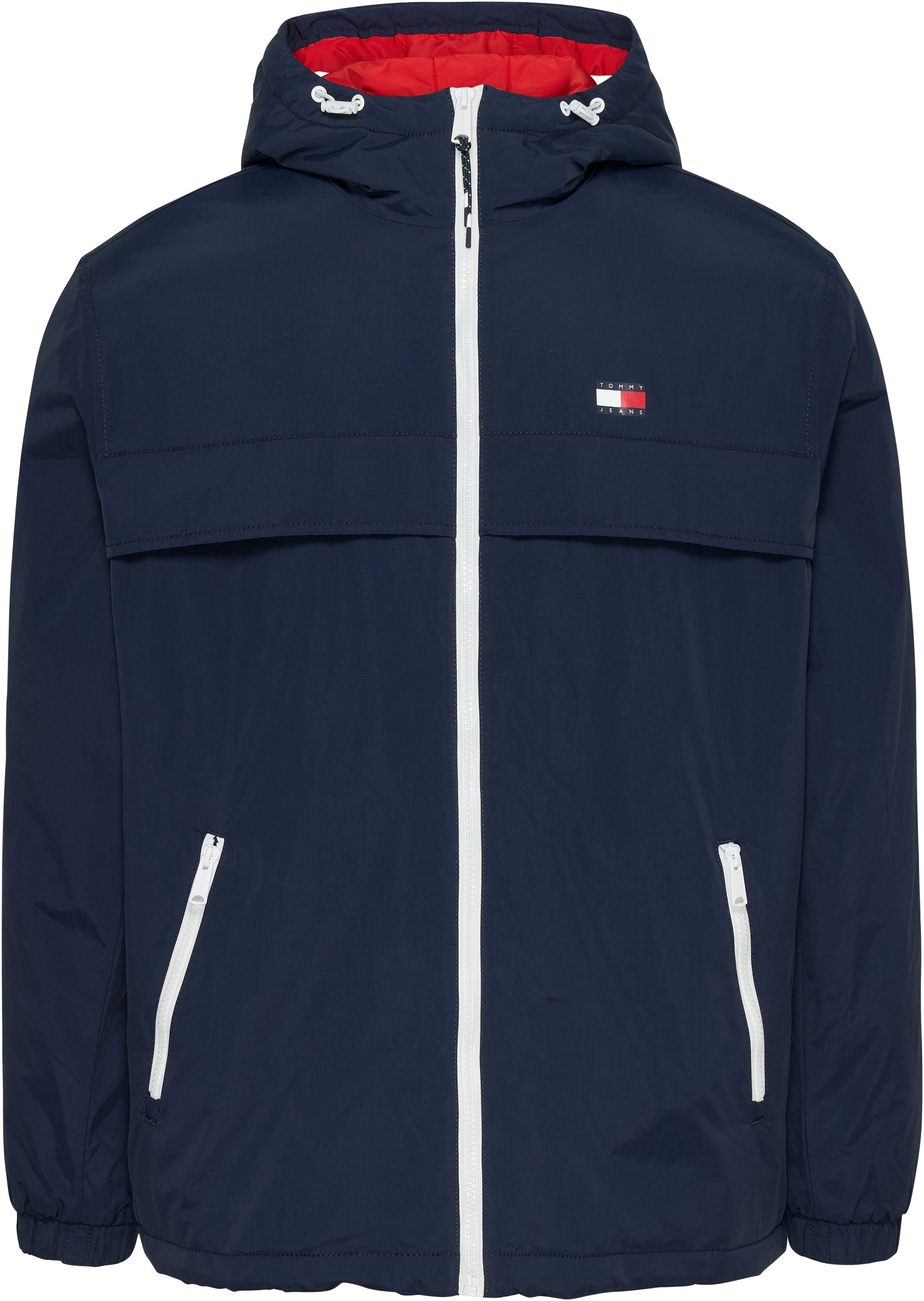 Tommy Jeans Outdoorjacke TJM PADDED SOLID CHICAGO EXT mit Logoprägung
