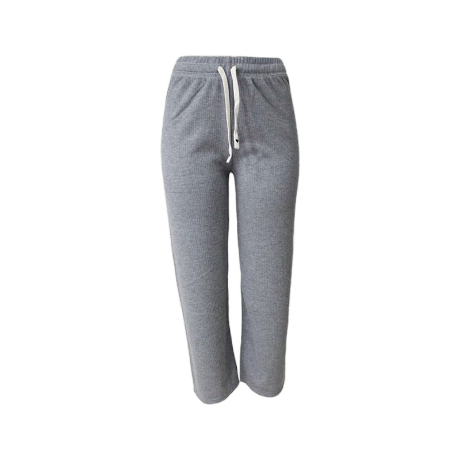VewoTex Jogginghose Damen Jogginghose mit Streifen » Gerippte Damenhose » Freizeithose (Einzeln, 1-tlg., Kein Set) Damen Sommerhose & Stoffhose » für Freizeit, Sport & Alltag