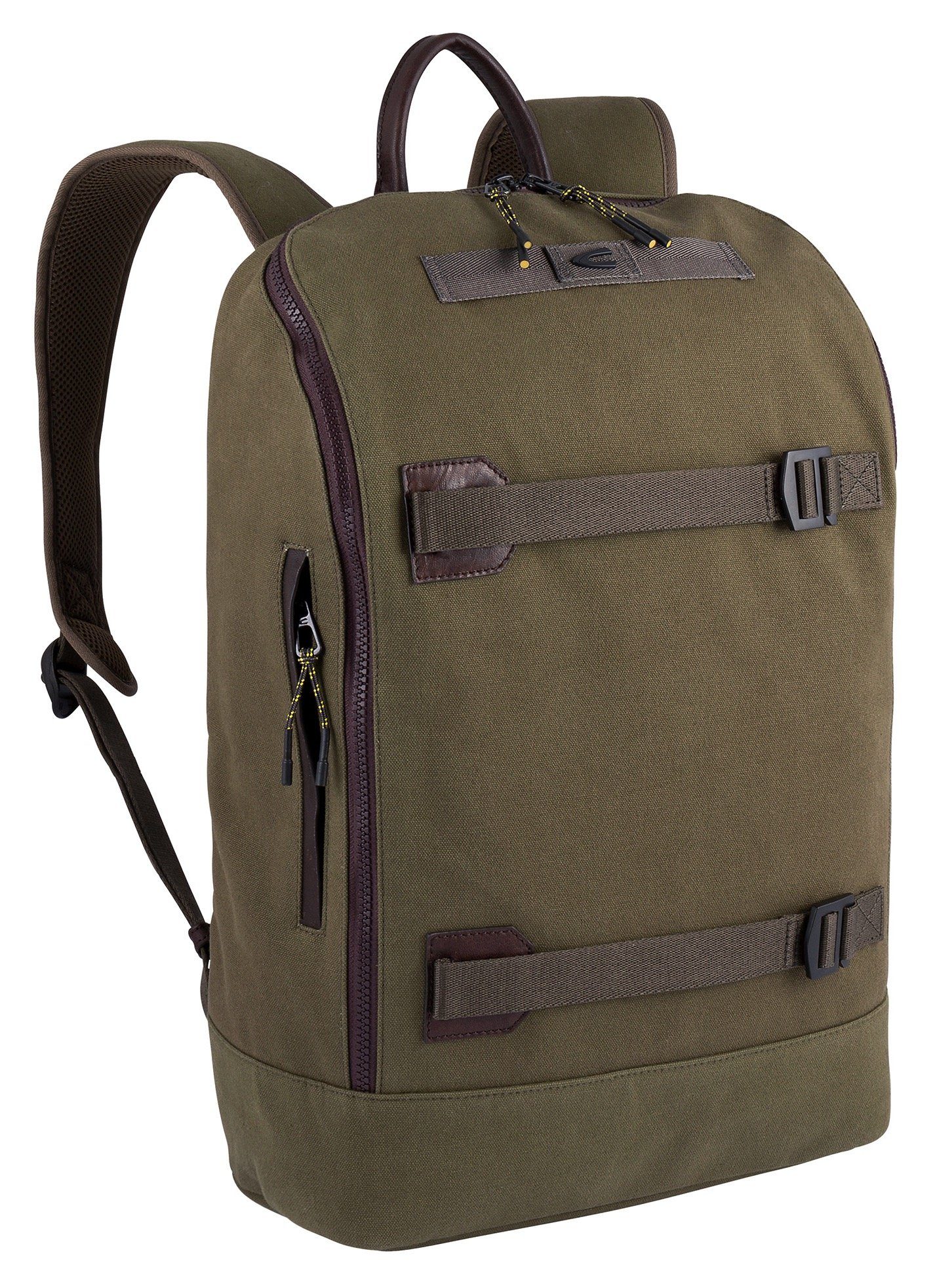 camel active Laptopfach mit Cityrucksack LEWIS, gepolstertem