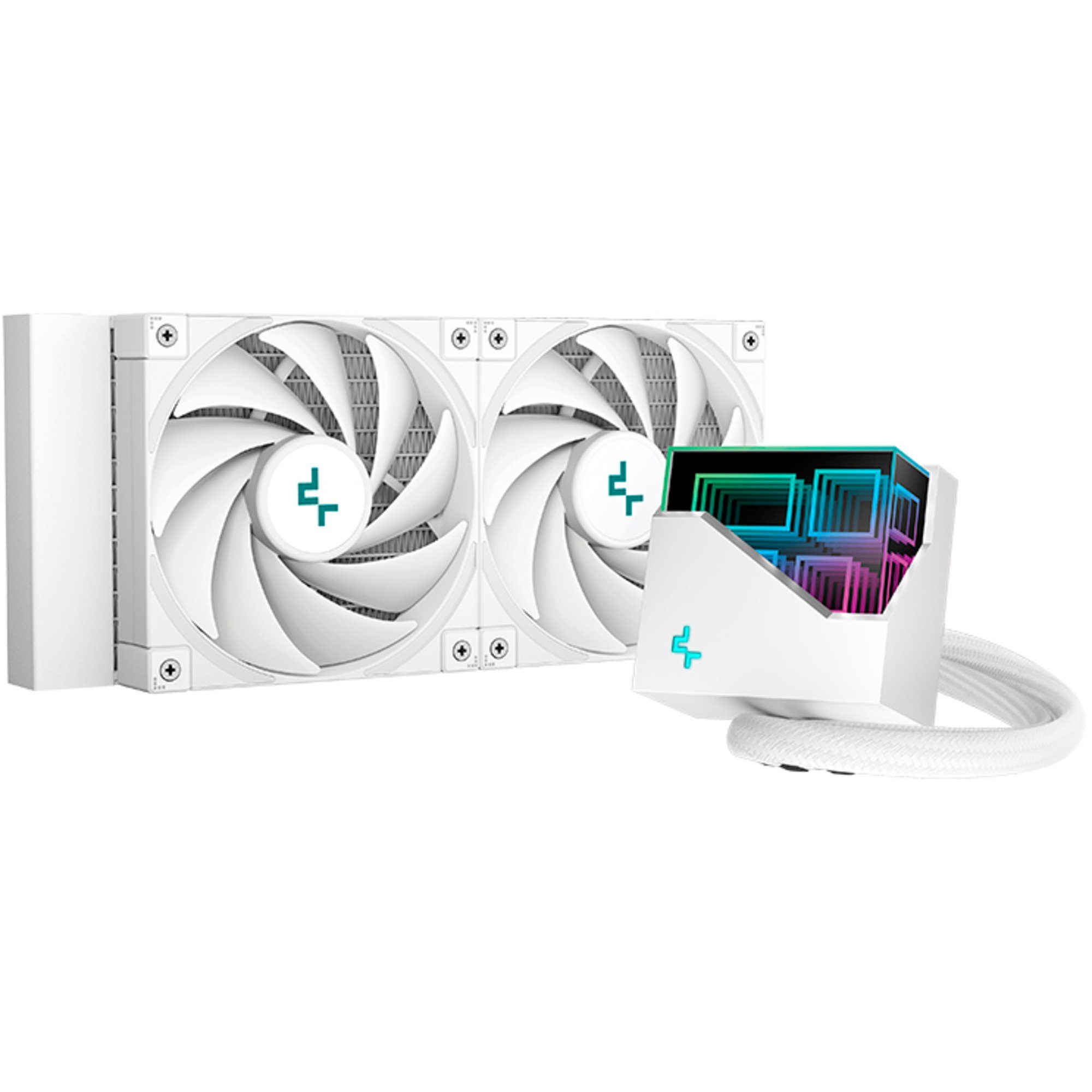 CPU Kühler DeepCool LT520 WH 240mm, Wasserkühlung