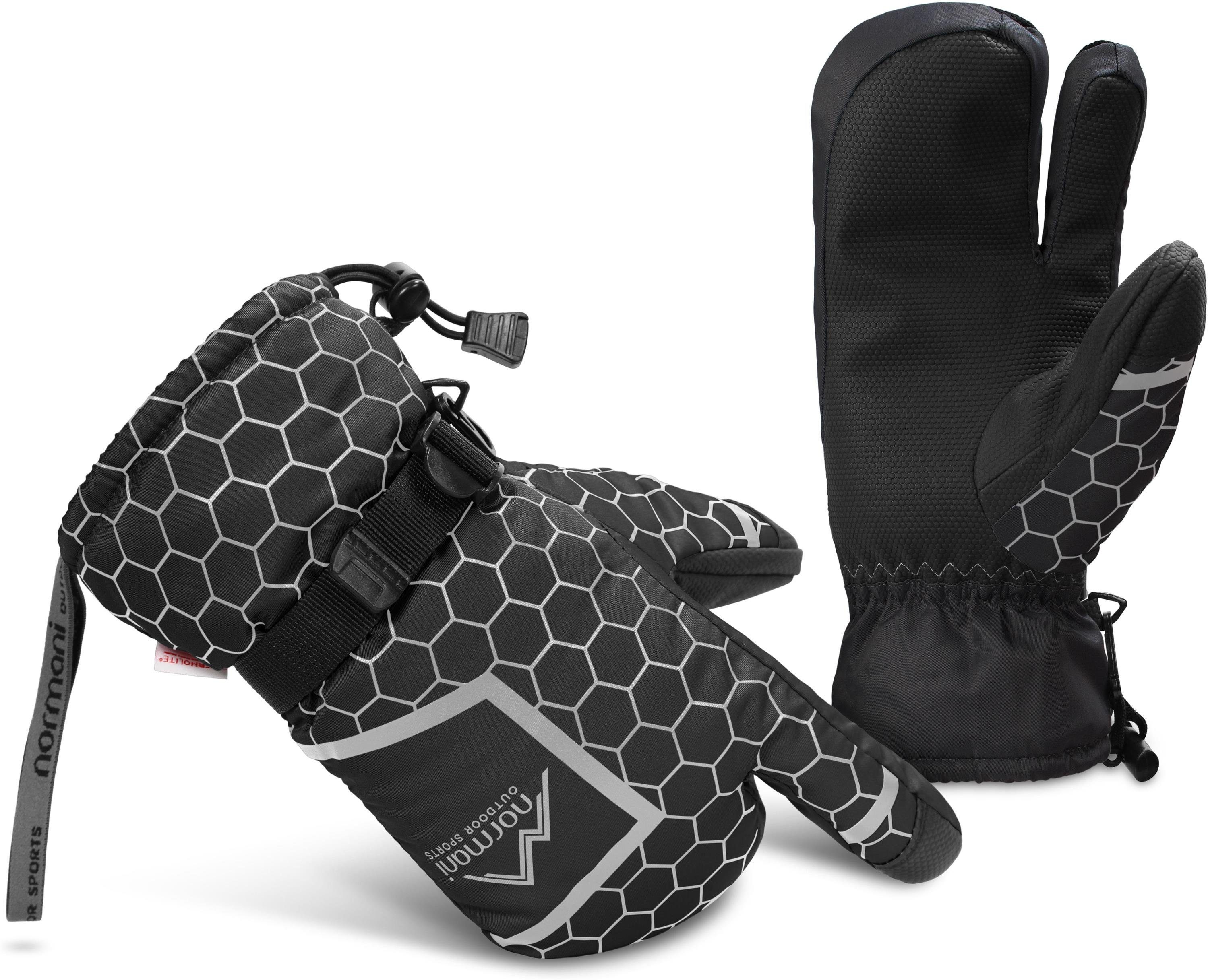 Apex normani Füllung - Winterhandschuhe mit Skihandschuhe - ComforMax - Thermo Skihandschuhe Atmungsaktiv Winterhandschuhe Winddicht - Wasserdicht
