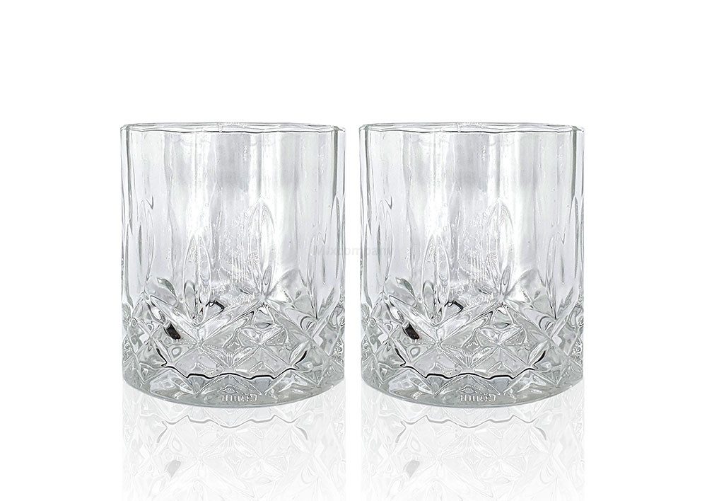 Gläser-Set Mixcompany Tumbler Glas / 2er Gläser Set - 2x Whisky Tumbler / Krist
