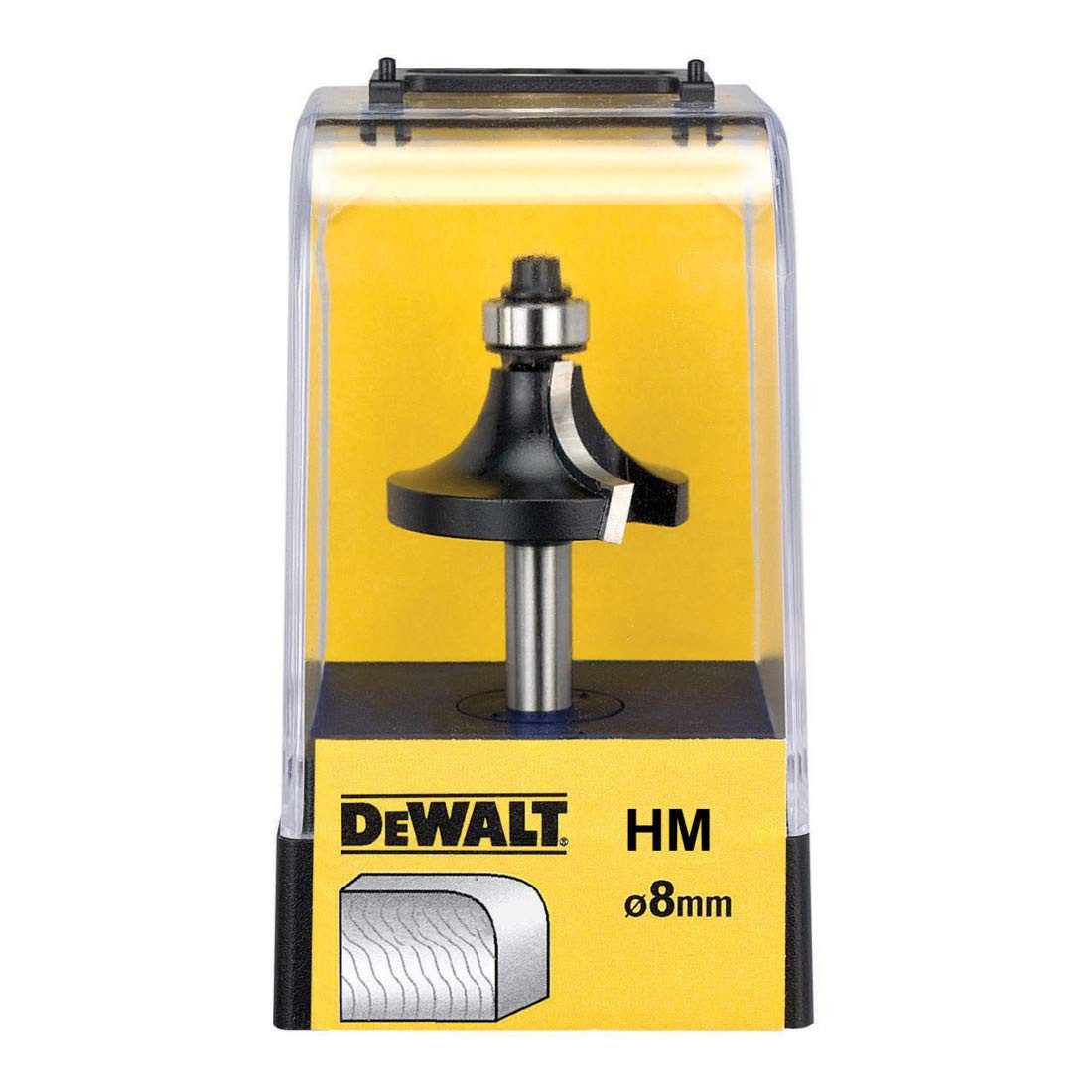 DeWalt Abrundfräser DEWALT Abrundfräser HM Z2 S8 mm D31,8 mm R8 mm DT90015-QZ