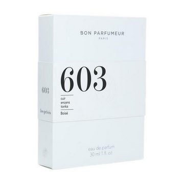 BON PARFUMEUR Eau de Parfum 603 Cuir / Encens / Fève Tonka E.d.P. Spray