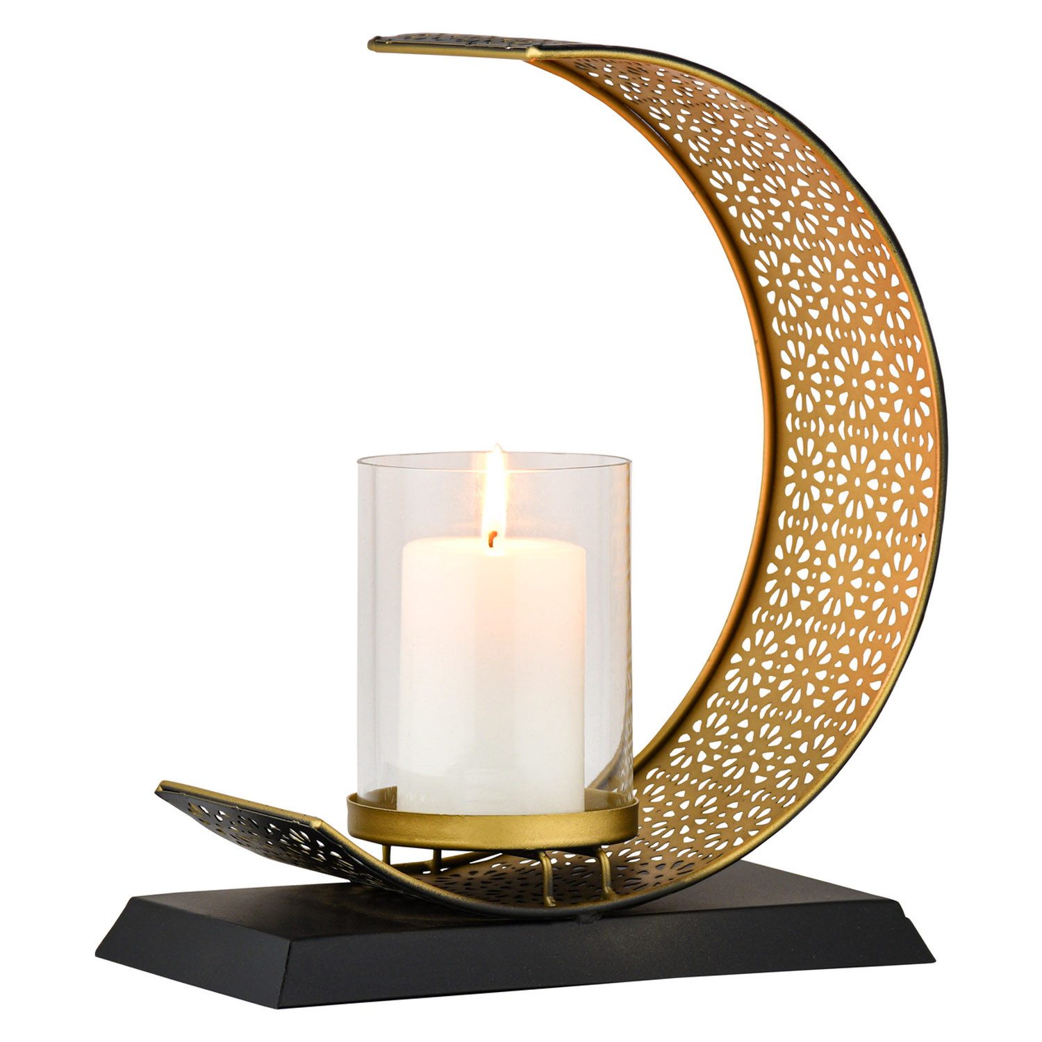 Teelichthalter Kerzenhalter Kerzenständer modern Amnur 24 cm