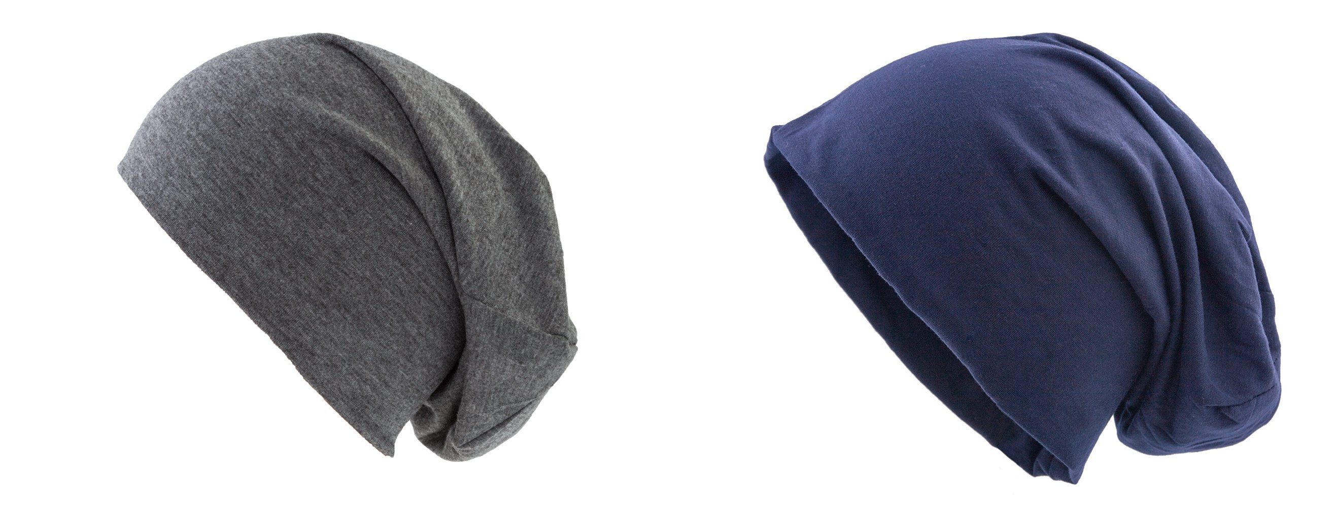 shenky Jerseymütze Doppelpack Beanie Mützen (2er günstig online kaufen