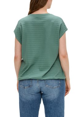 s.Oliver Shirttop T-Shirt mit überschnittenen Schultern