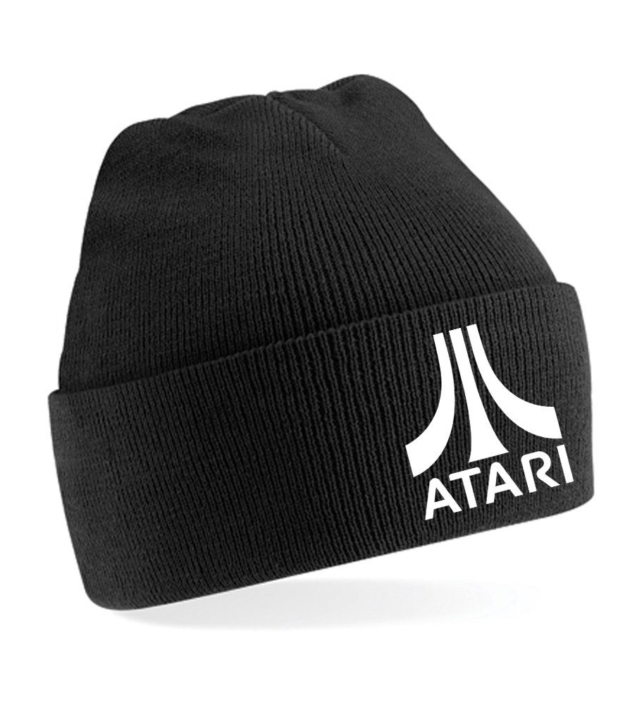 Blondie & Brownie Beanie Unisex Erwachsenen Mütze Atari Gaming Gamer Spiele Super Retro