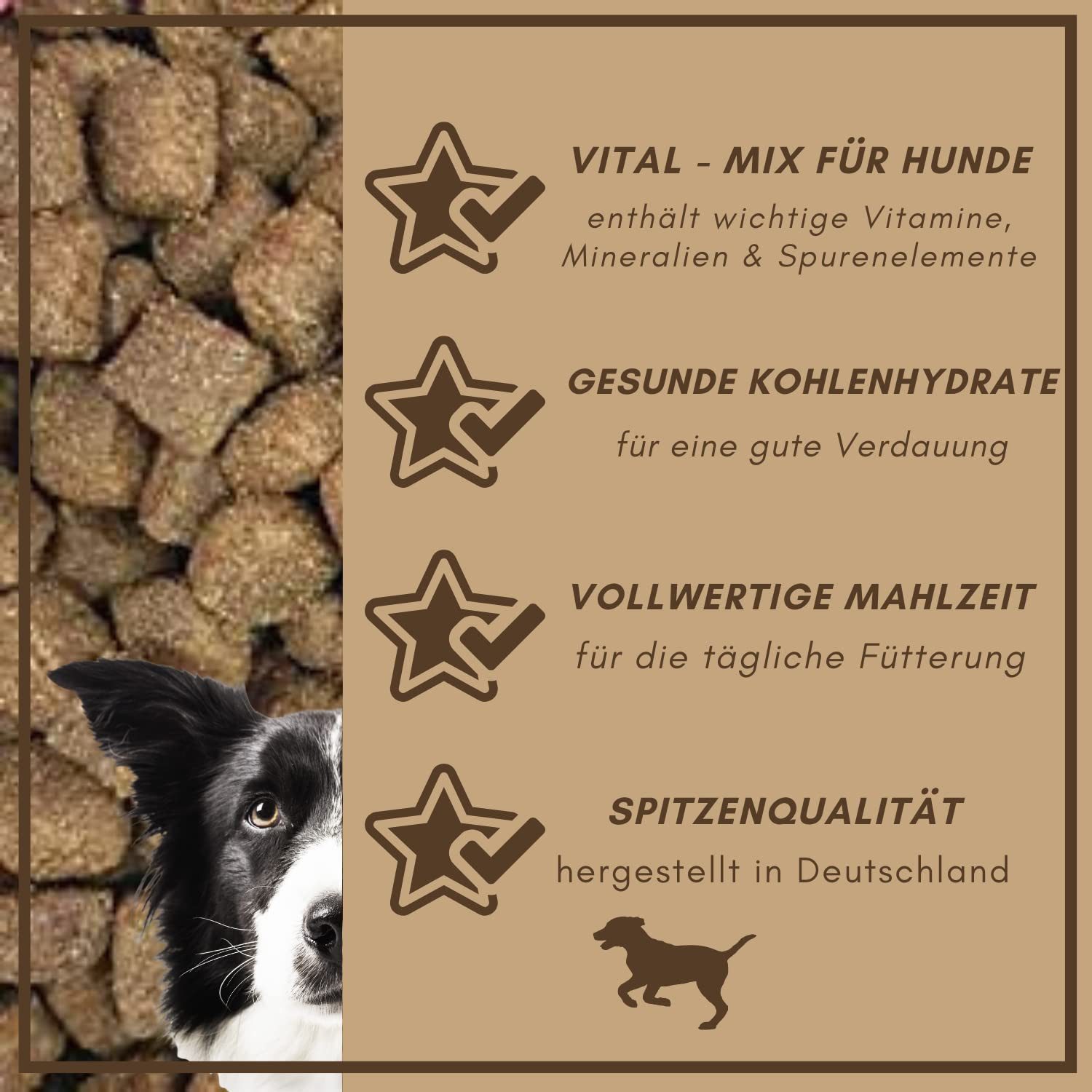 Supravit Hundefutter trocken mit Lamm & Reis - Schmackhaftes Trockenfutter, Trockenfutter für: Hund
