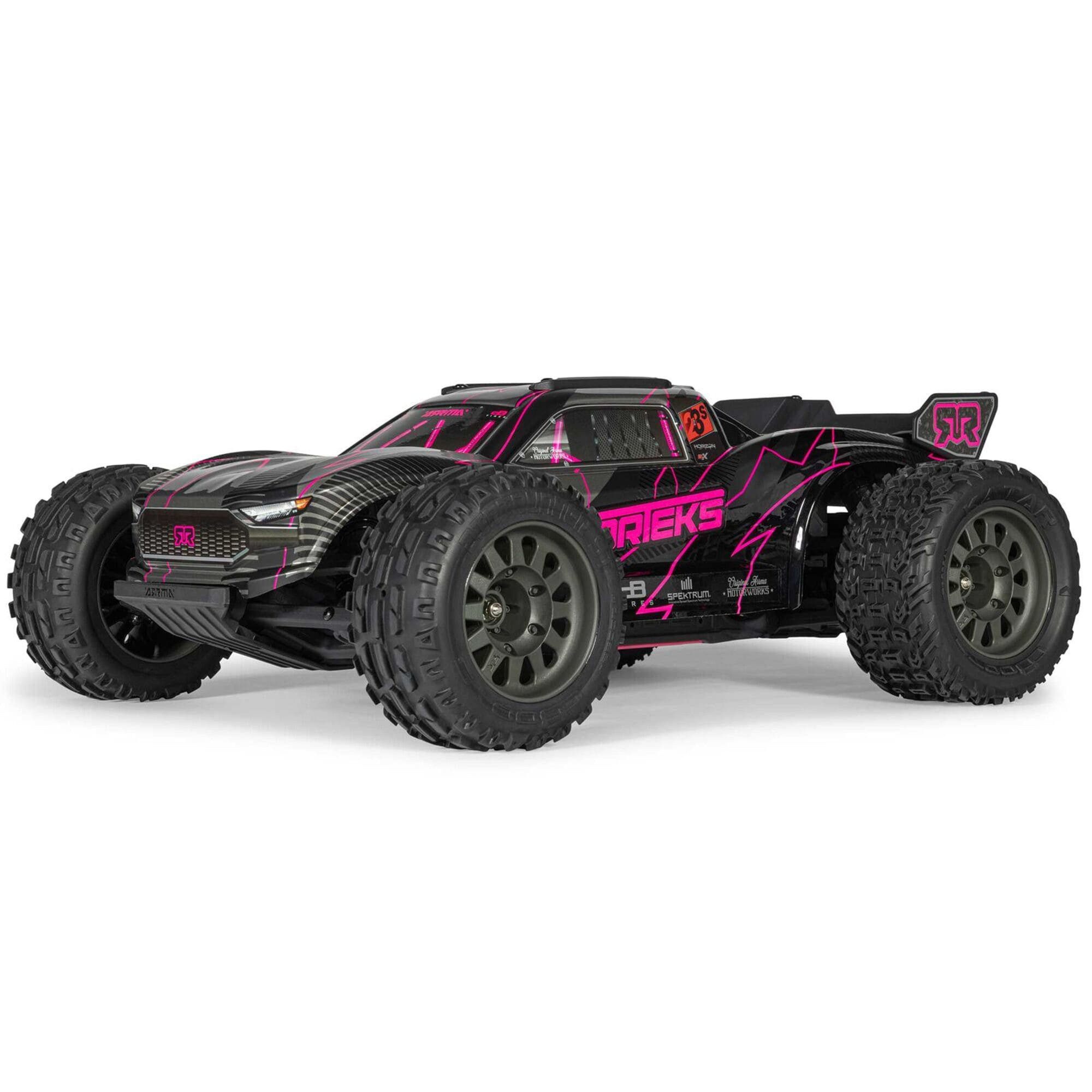 Arrma RC-Buggy Arrma 1/10 VORTEKS 223S DSC 2WD RTR Brushless Stadium Truck Pink