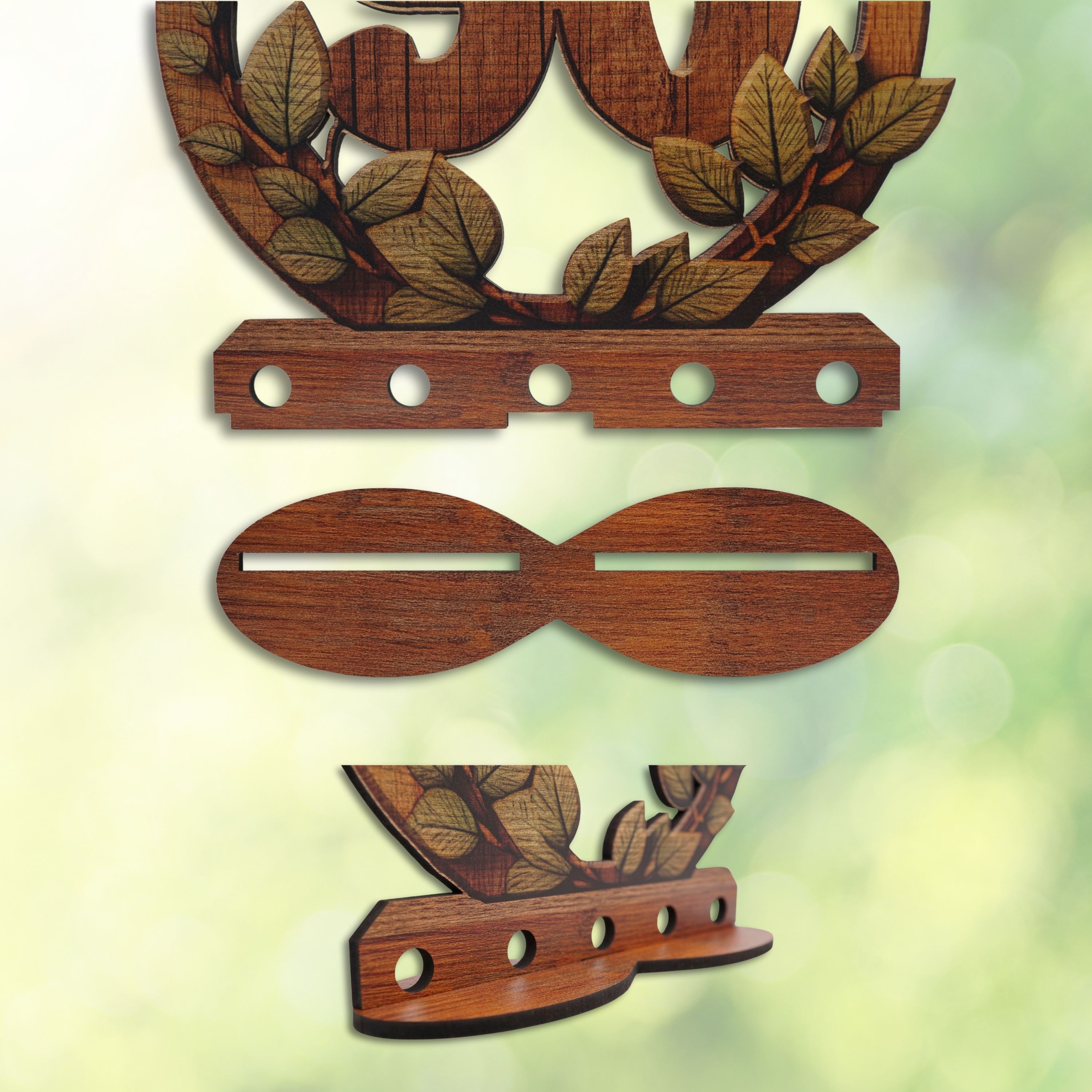 DARO Design Deko-Buchstaben Geldgeschenk zum Geburtstag Holzschild Bargeldgeschenk