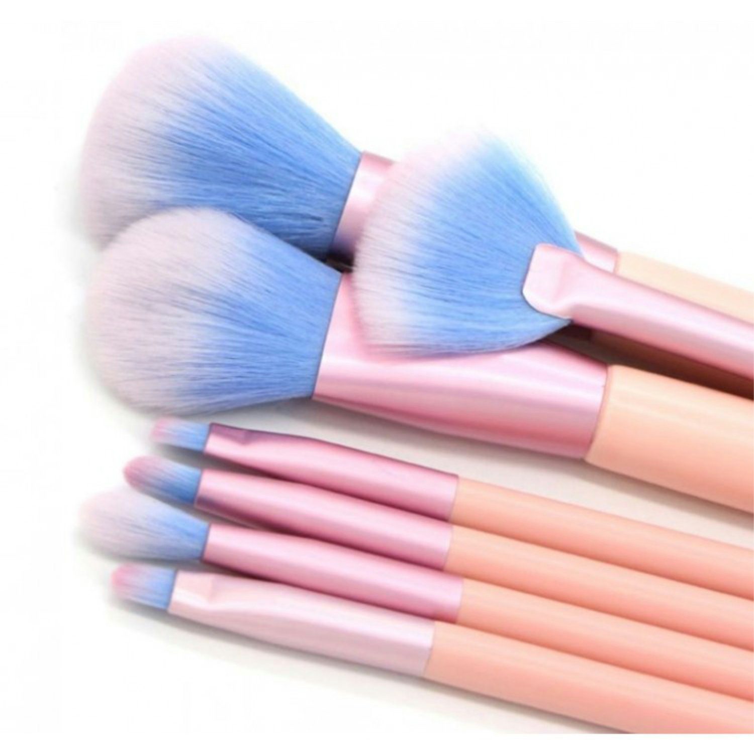 makelloses teiliges WS-Trend tlg., buntes Pinselset Exquisites 7 für Kosmetikpinsel-Set Finish ein 7- Make-up,