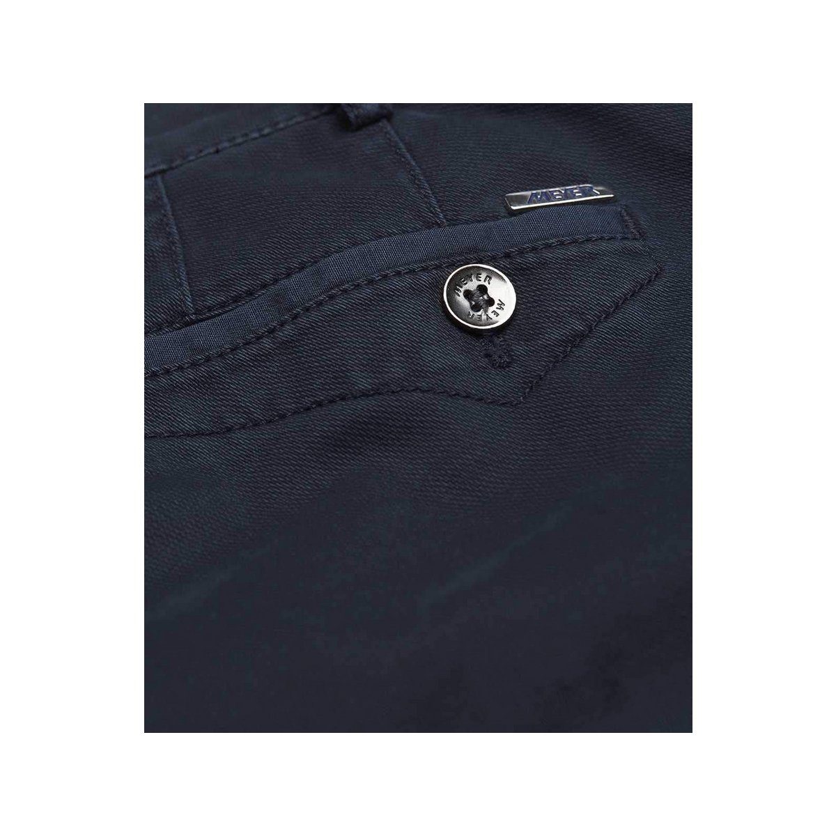 MEYER Shorts blau marine regular (1-tlg)