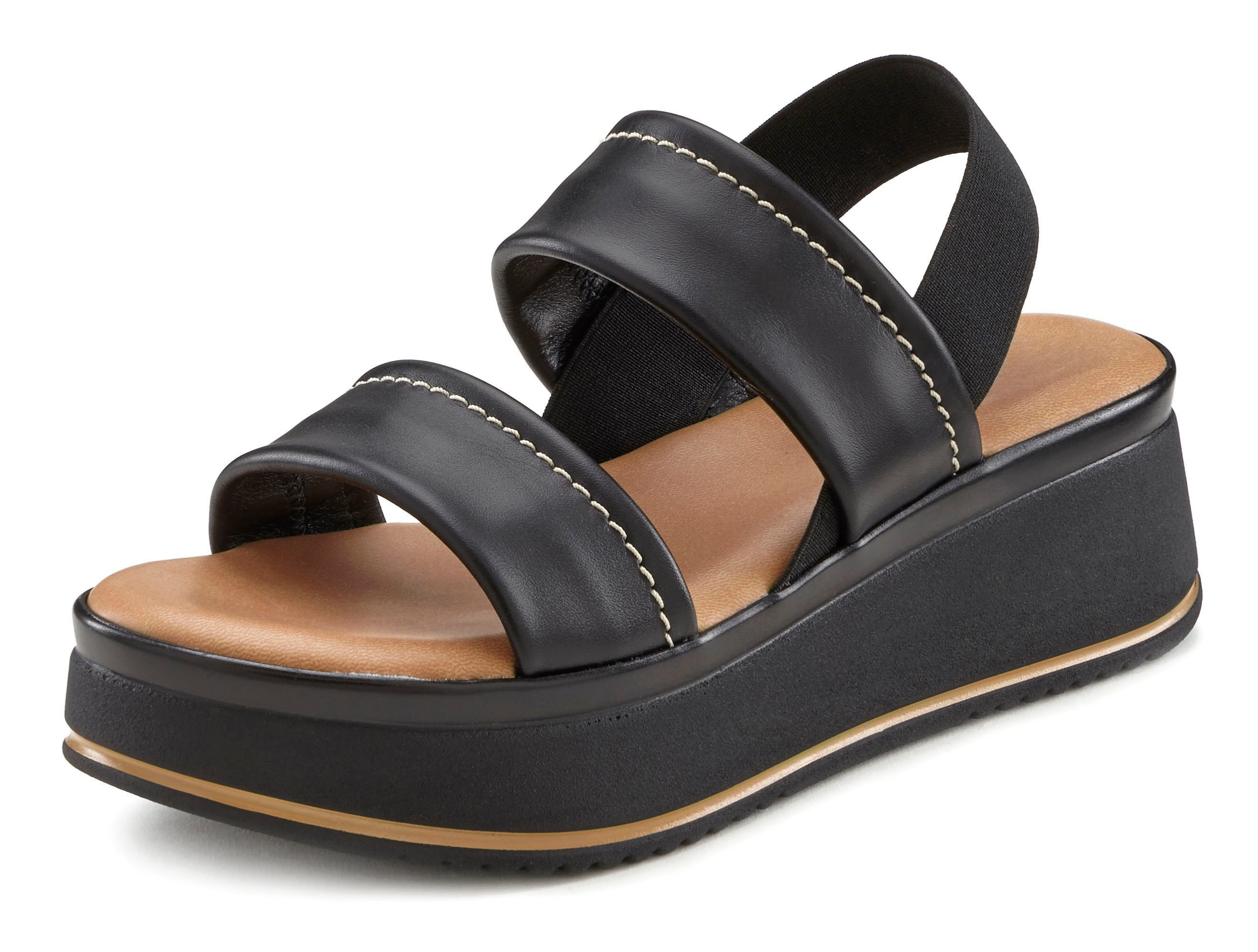LASCANA Sommerschuh, Sandale, Sandalette, offener Schuh, günstig online kaufen