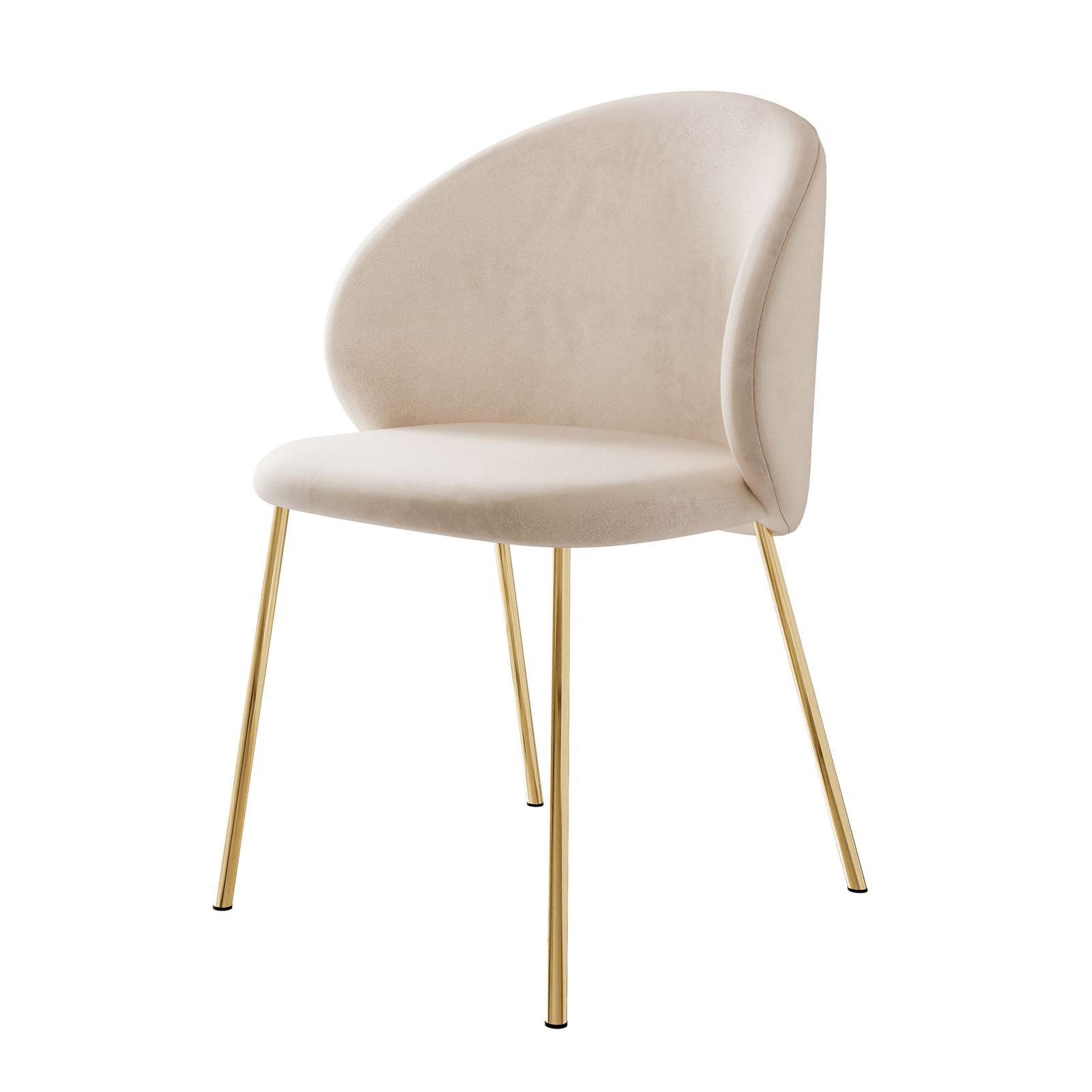 Lookway Polsterstuhl AURUM auf goldenen Beinen, günstig online kaufen