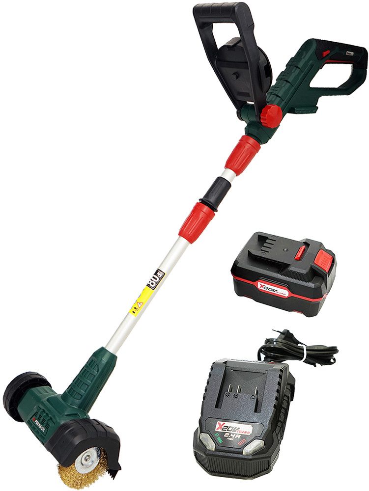 Parkside Akku-Fugenbürste 20V Akku Fugenbürste Drahtbürste PFBA 20 (inkl. 4Ah Akku)