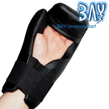 BAY-Sports Boxhandschuhe Pointfighter Handschuhe Handschutz Kickboxen Open Hands Pointfighting (Paar, hochwertige Ausführung), Semikontakt Safety XXS - XL, Kinder und Erwachsene, Kick-Boxen